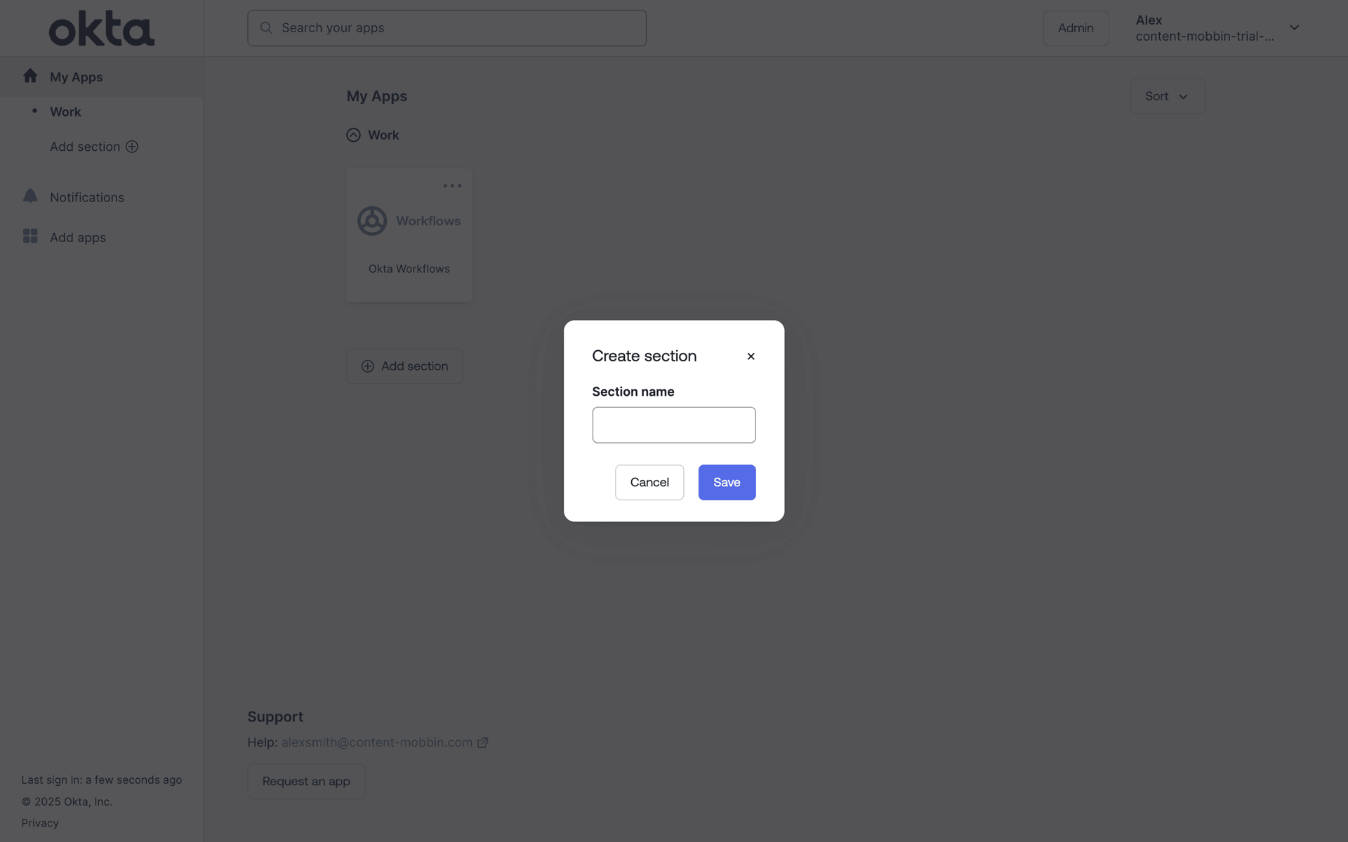 Okta Web Developer Tools interface screenshot 4