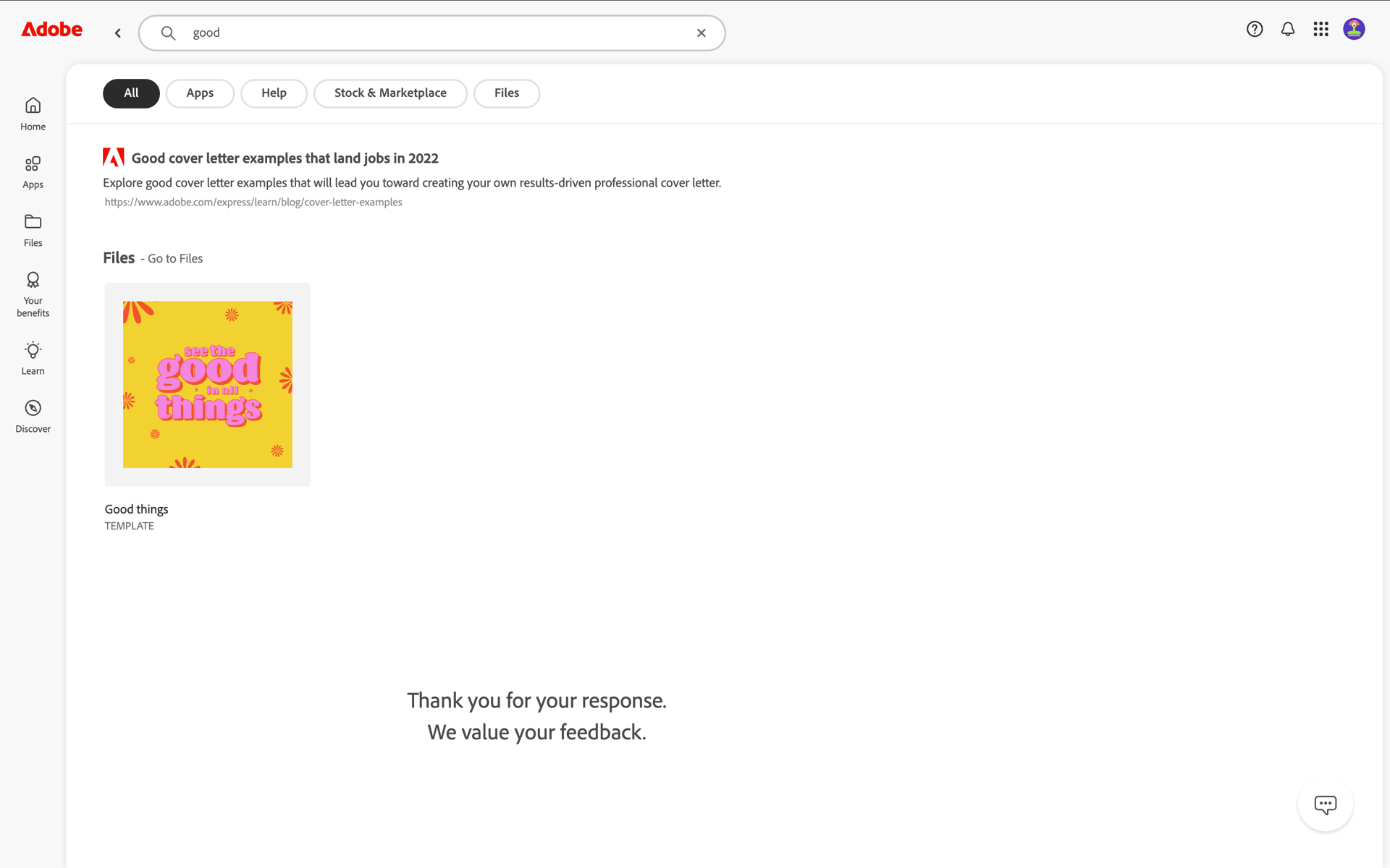 Adobe Web Business interface screenshot 6