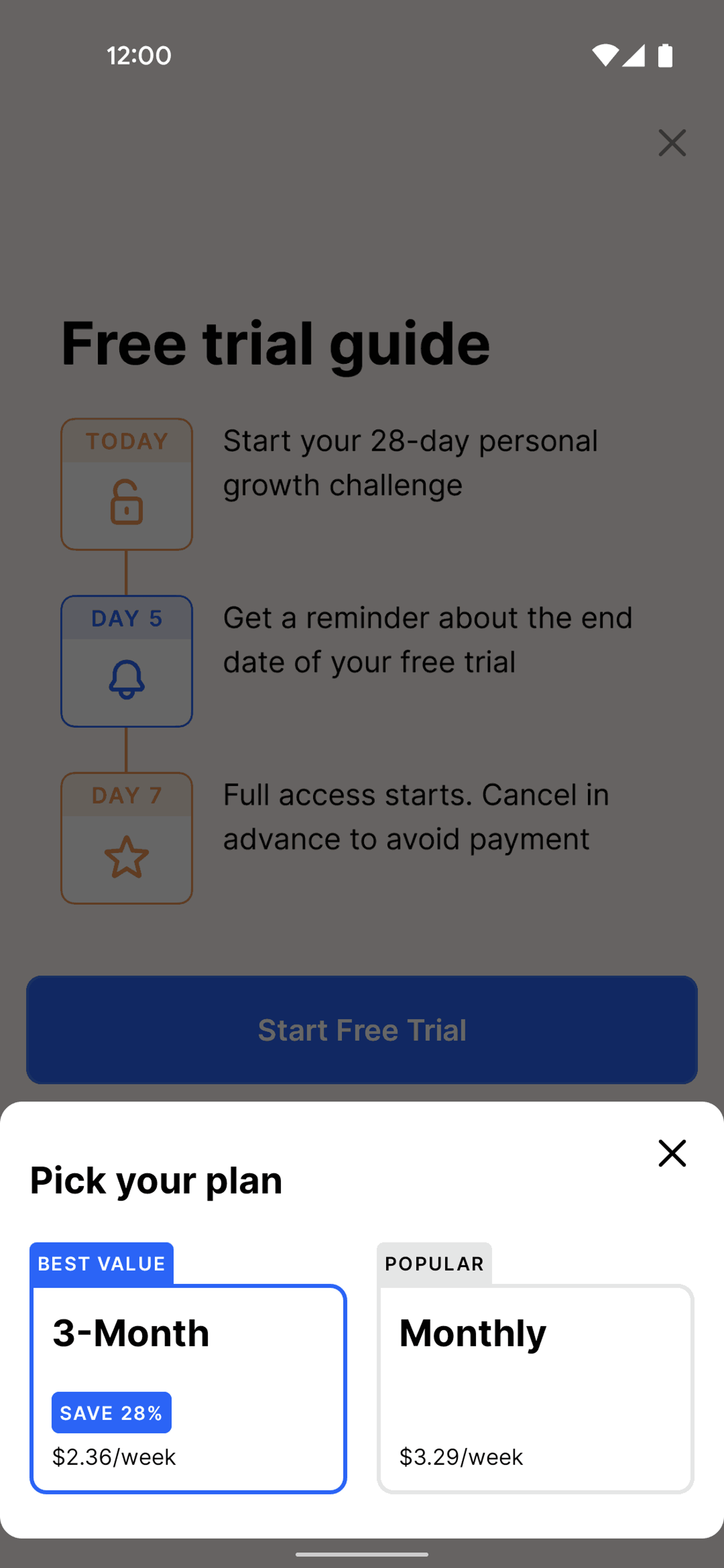 Headway Android Education interface screenshot 21
