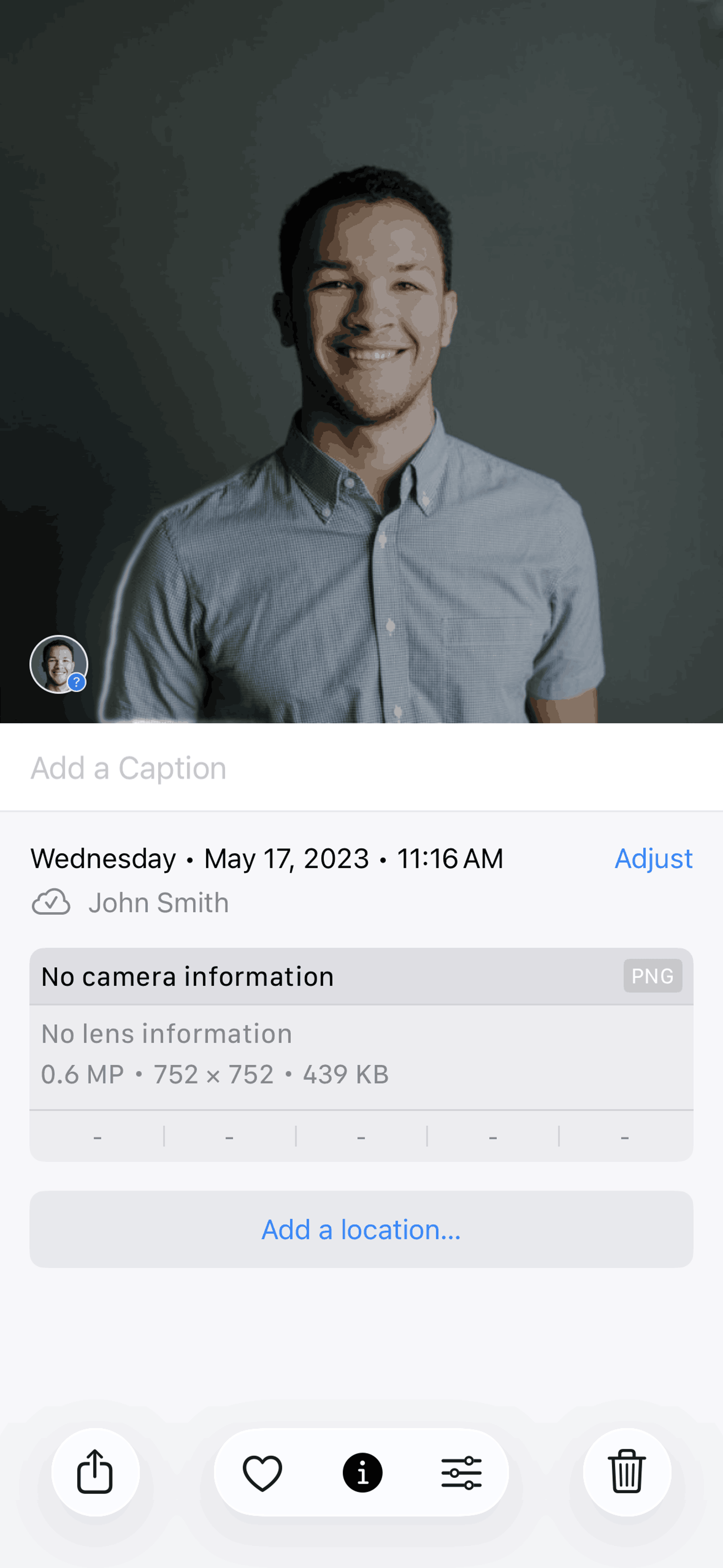 Apple Photos iOS Photo & Video interface screenshot 7