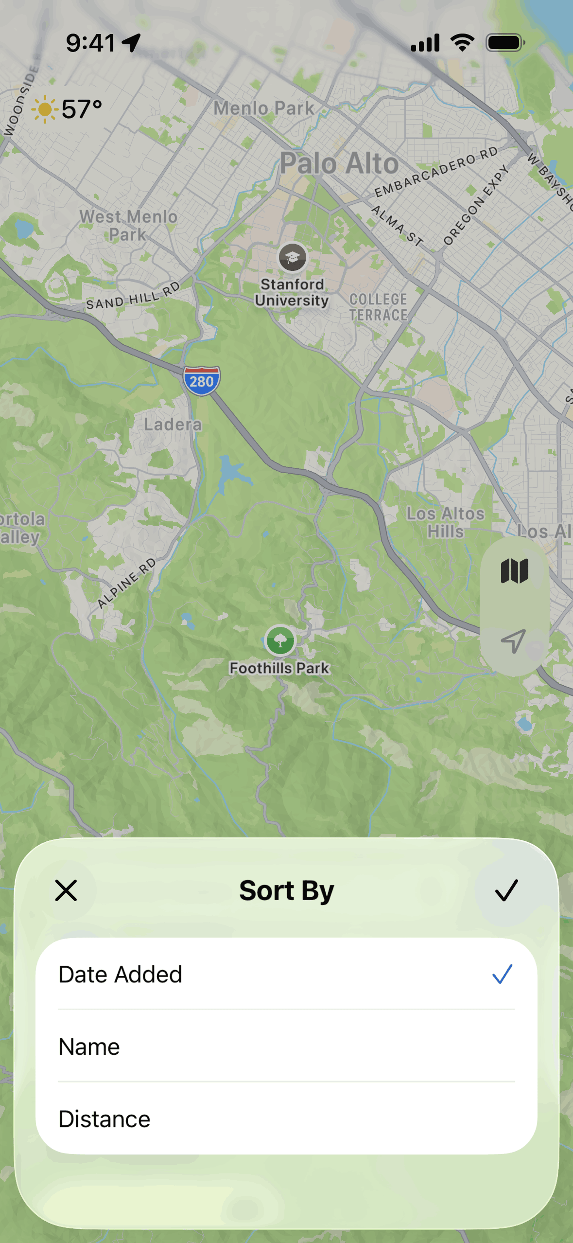 Apple Maps iOS Maps & Navigation interface screenshot 10