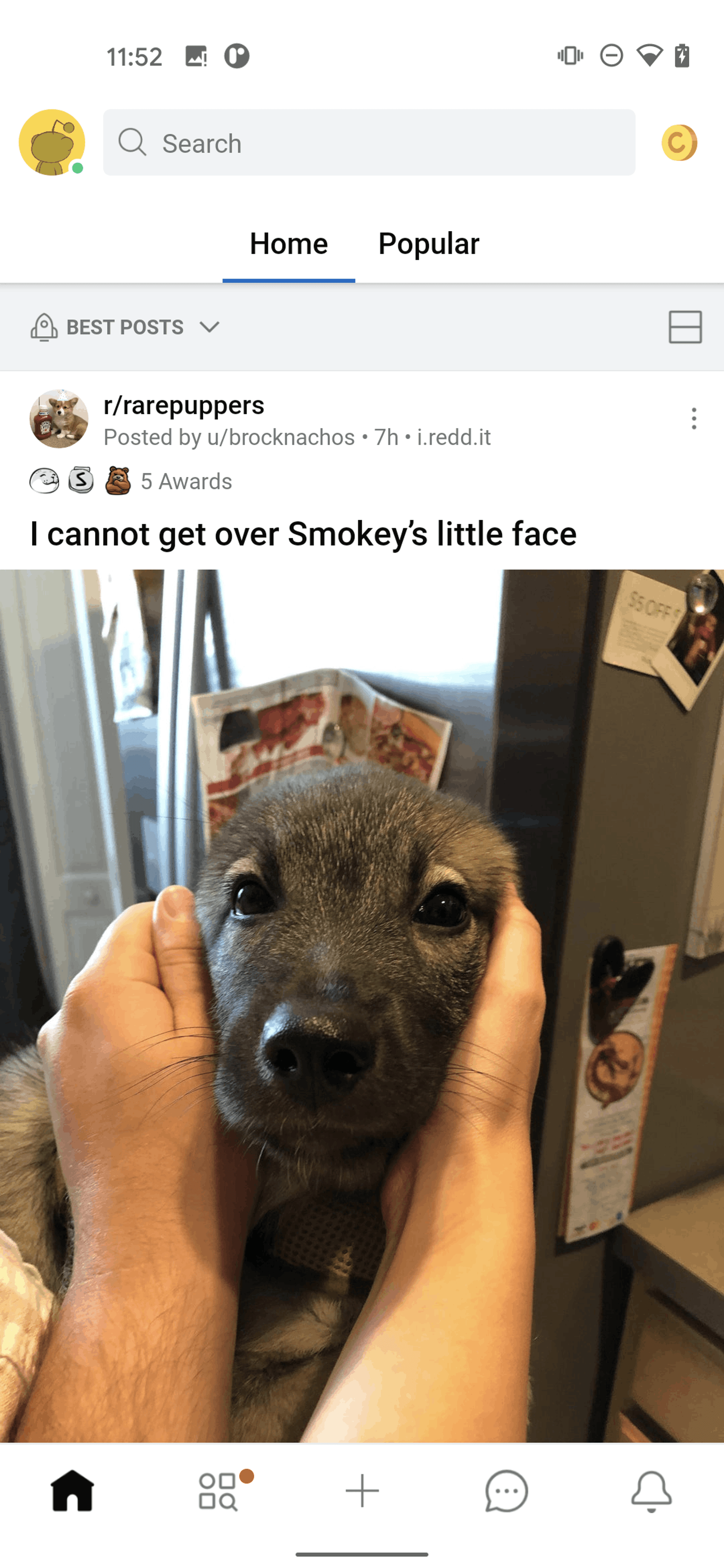 Reddit Android Social Networking interface screenshot 11