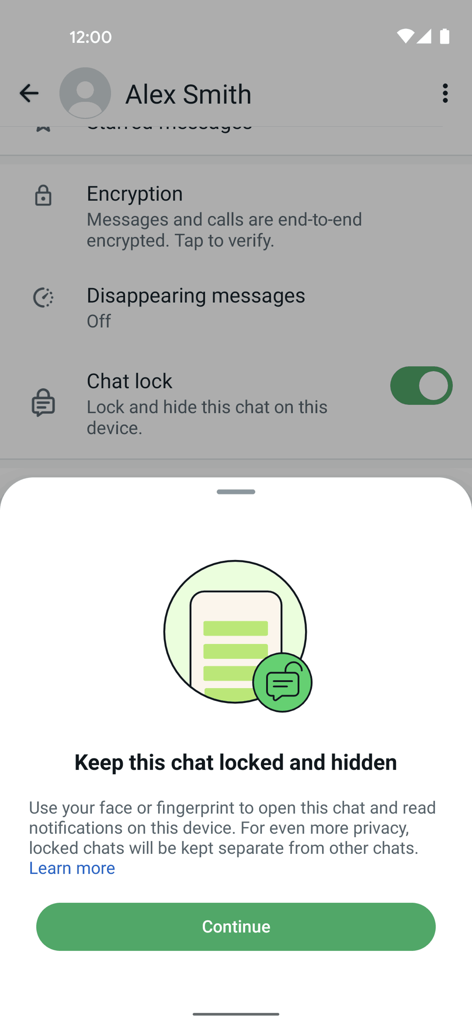 WhatsApp Android Social Networking interface screenshot 16