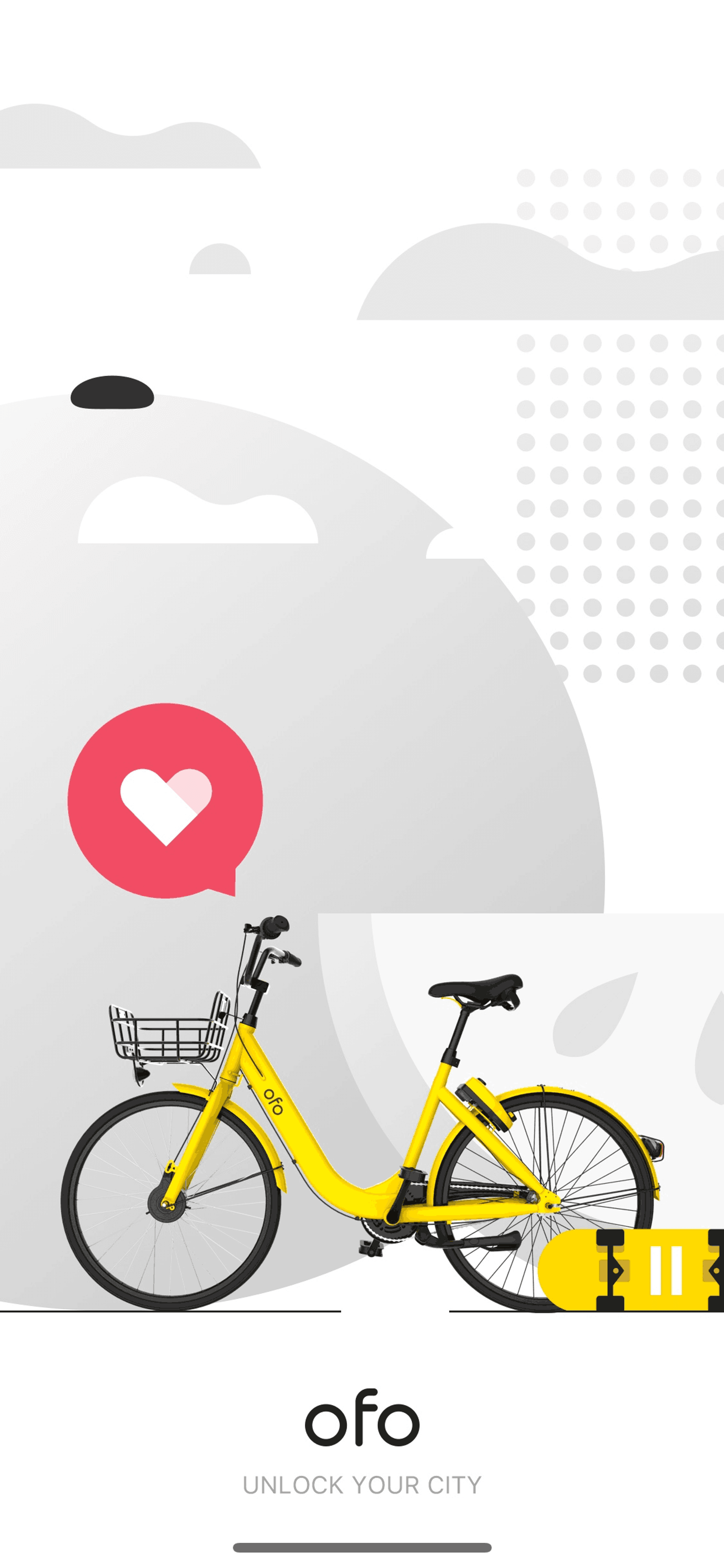 ofo iOS Travel & Transportation interface screenshot 1