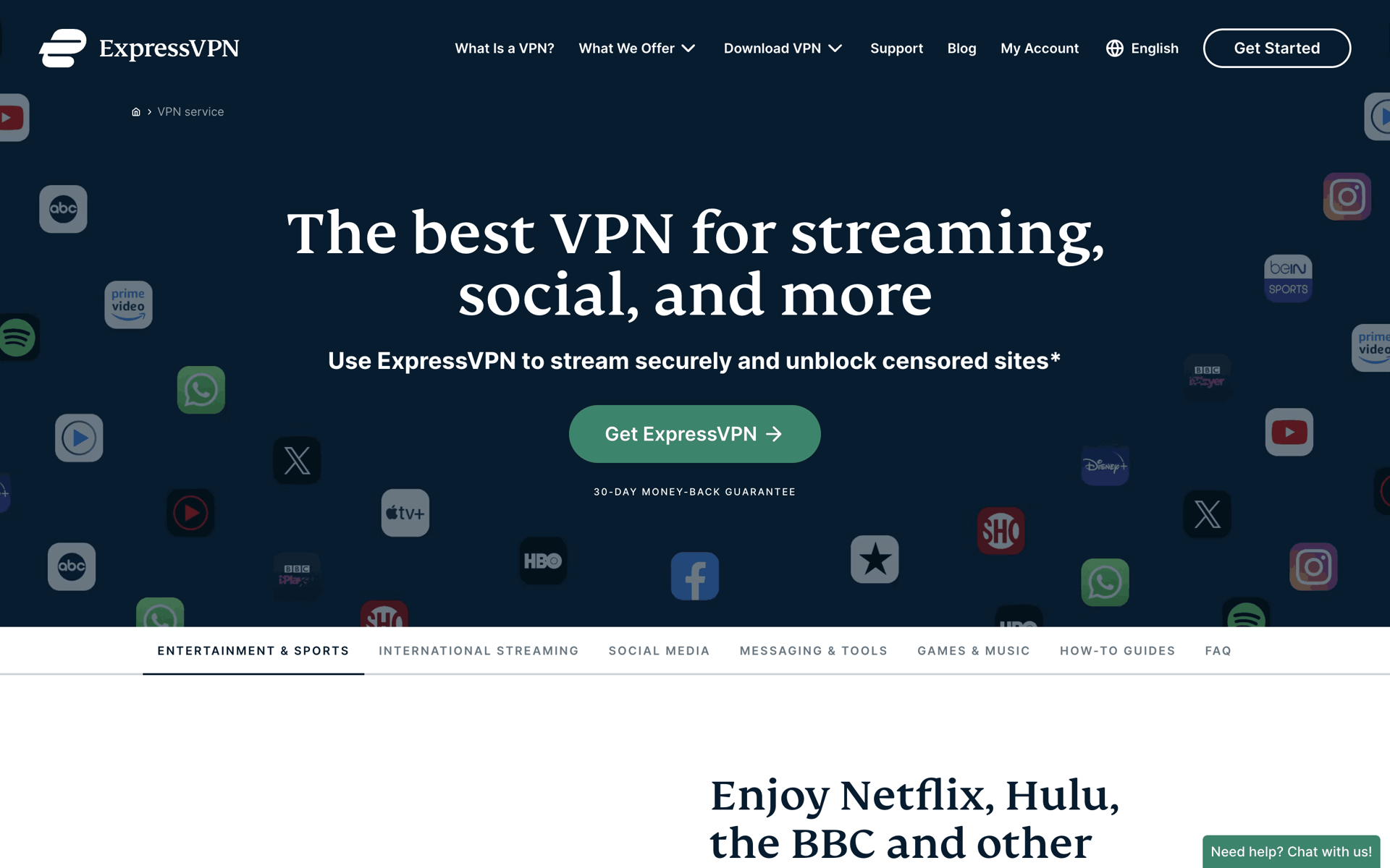 ExpressVPN Web Productivity interface screenshot 7