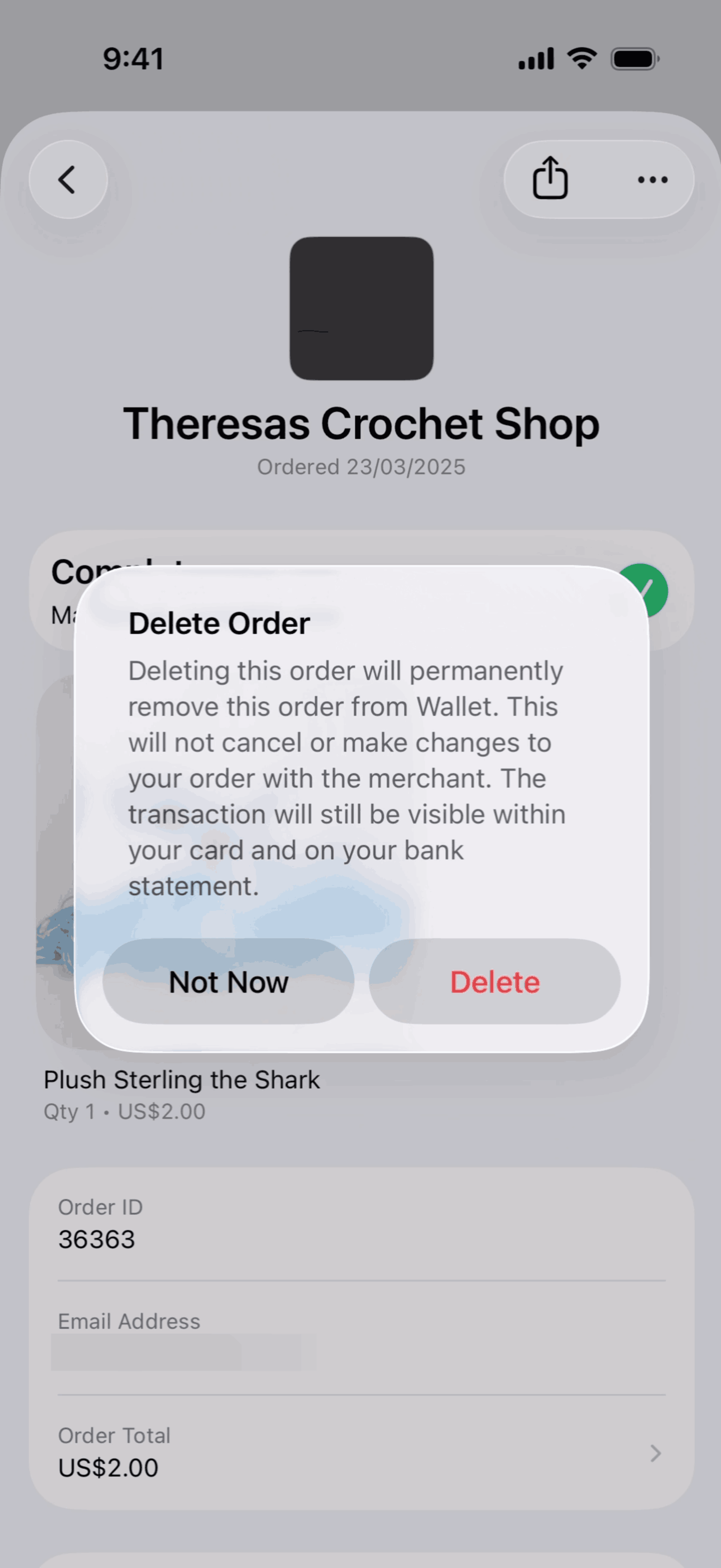 Apple Wallet iOS Finance interface screenshot 19