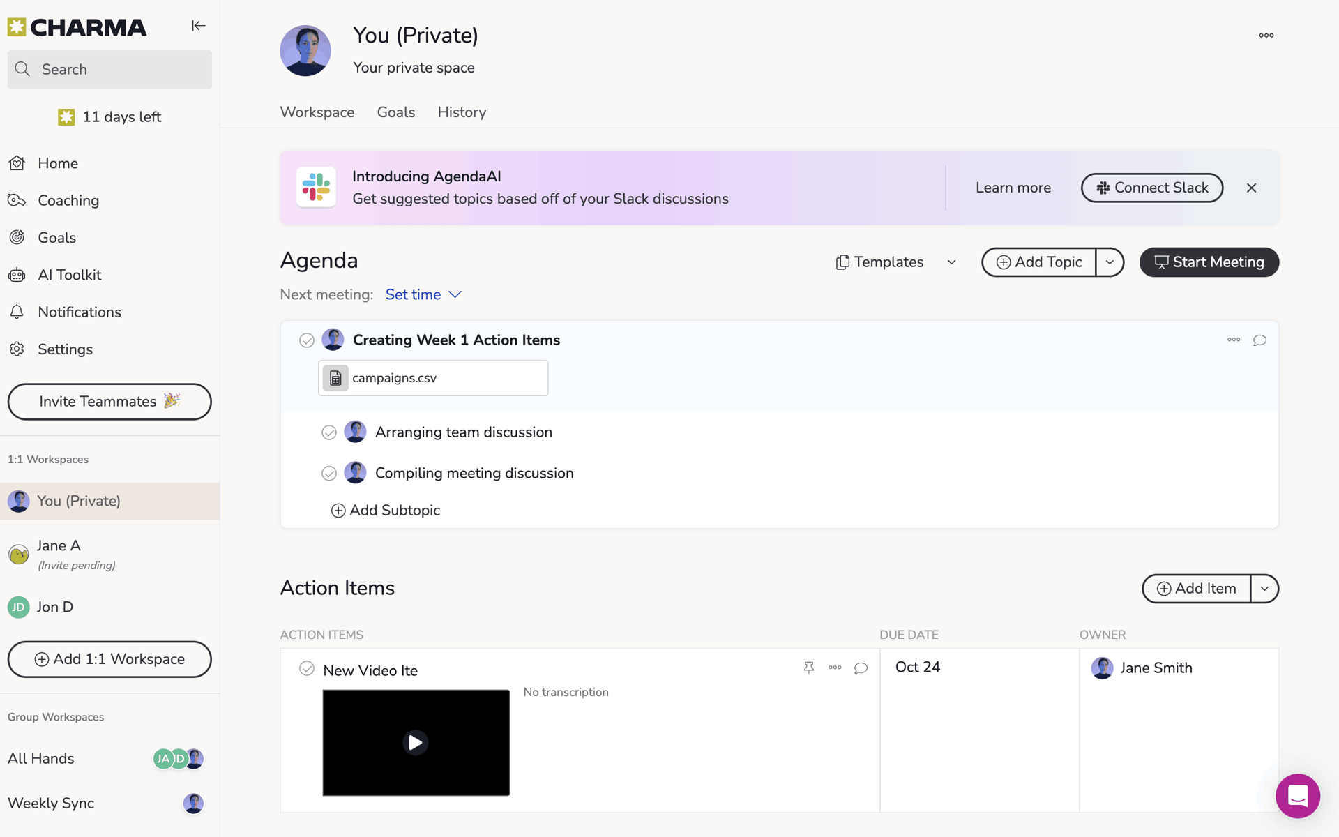 Charma Web Business interface screenshot 24