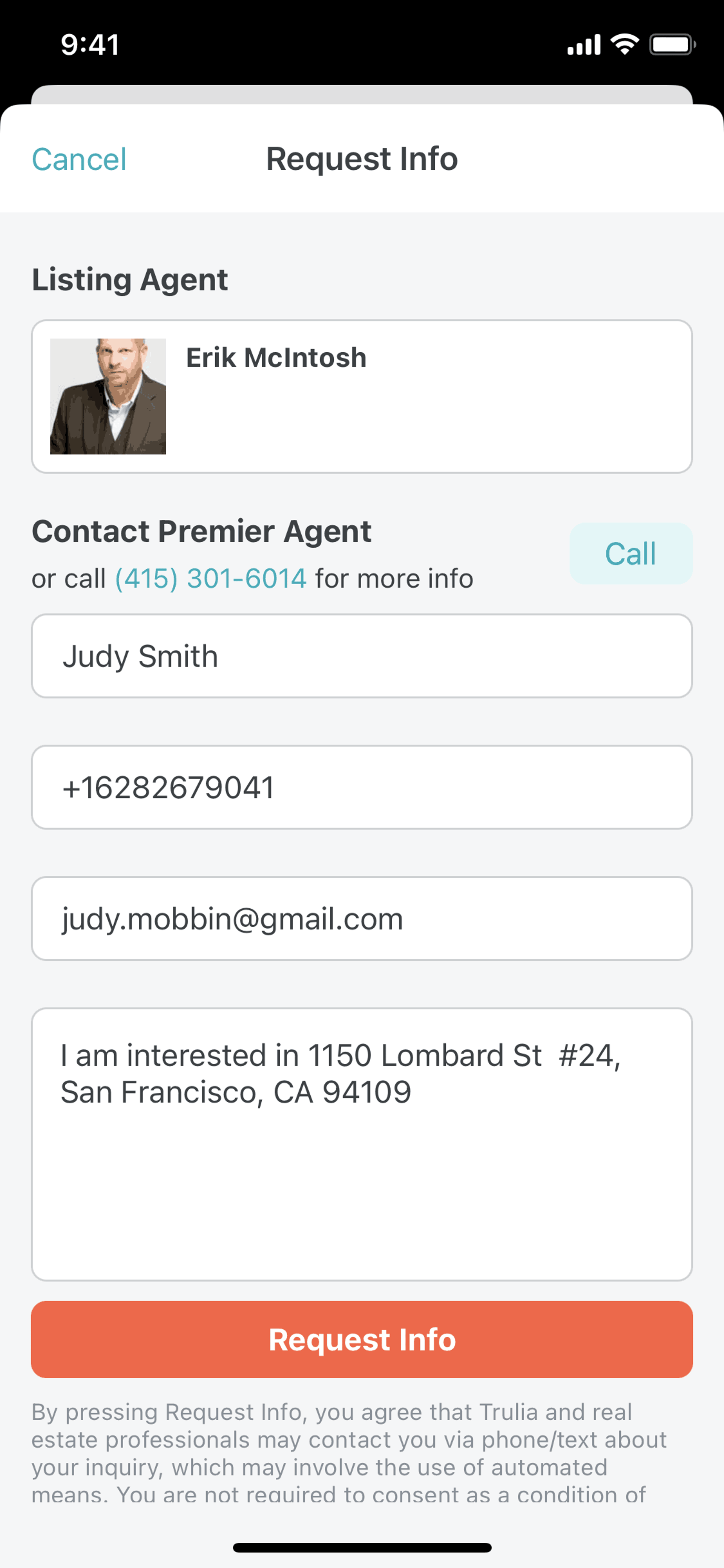 Trulia iOS Real Estate interface screenshot 16