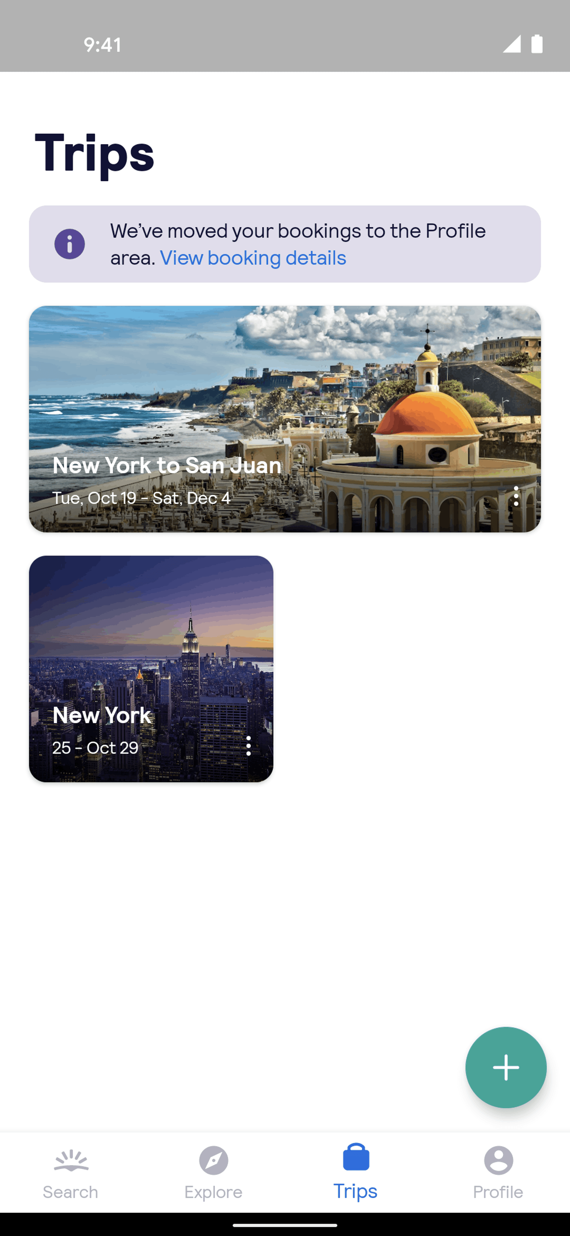 Skyscanner Android Travel & Transportation interface screenshot 3