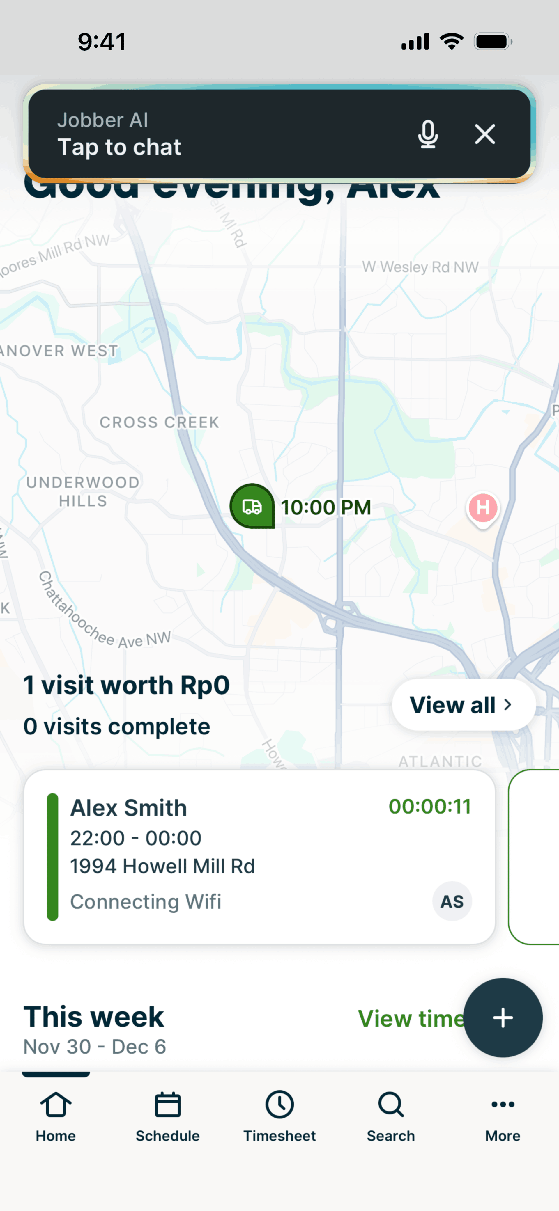 Jobber iOS Business interface screenshot 17