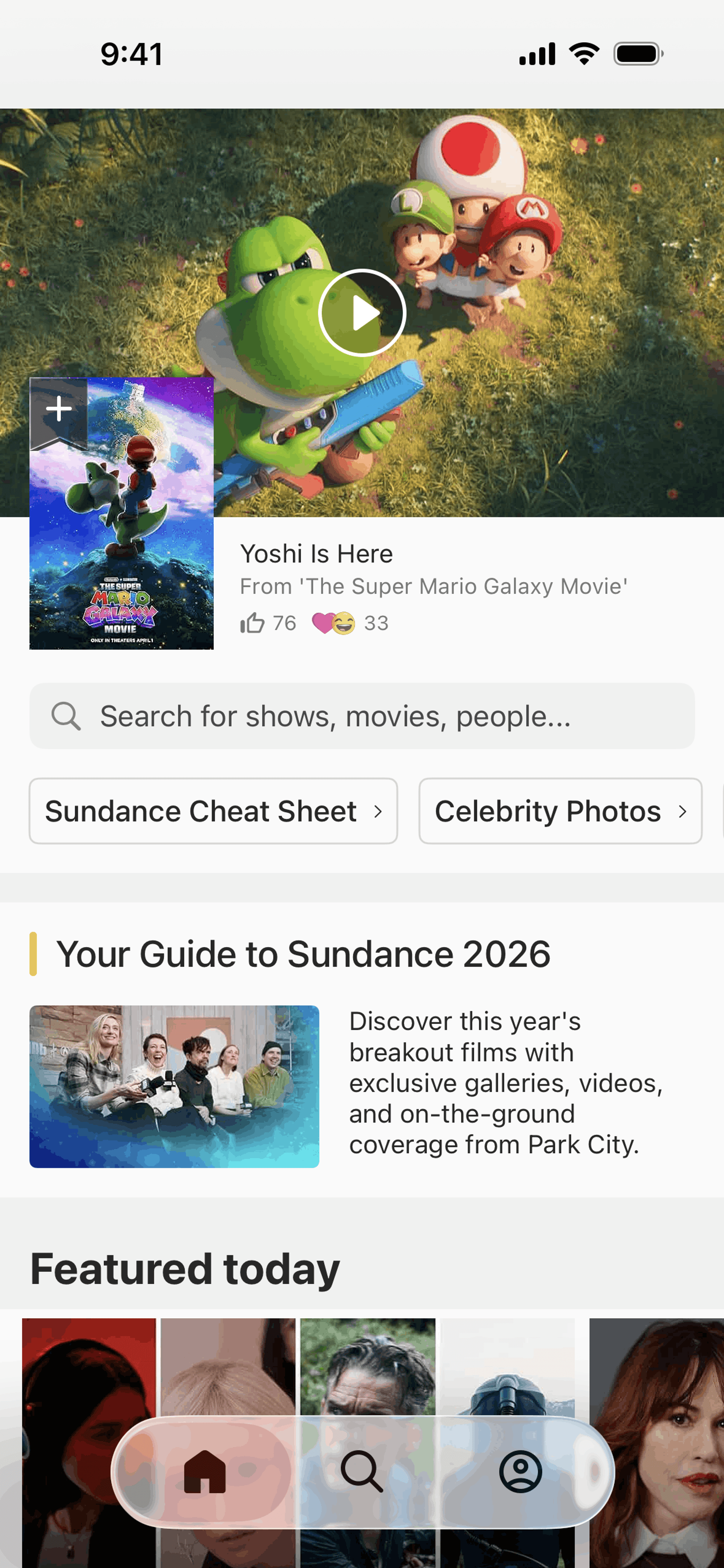 IMDb iOS Entertainment interface screenshot 21