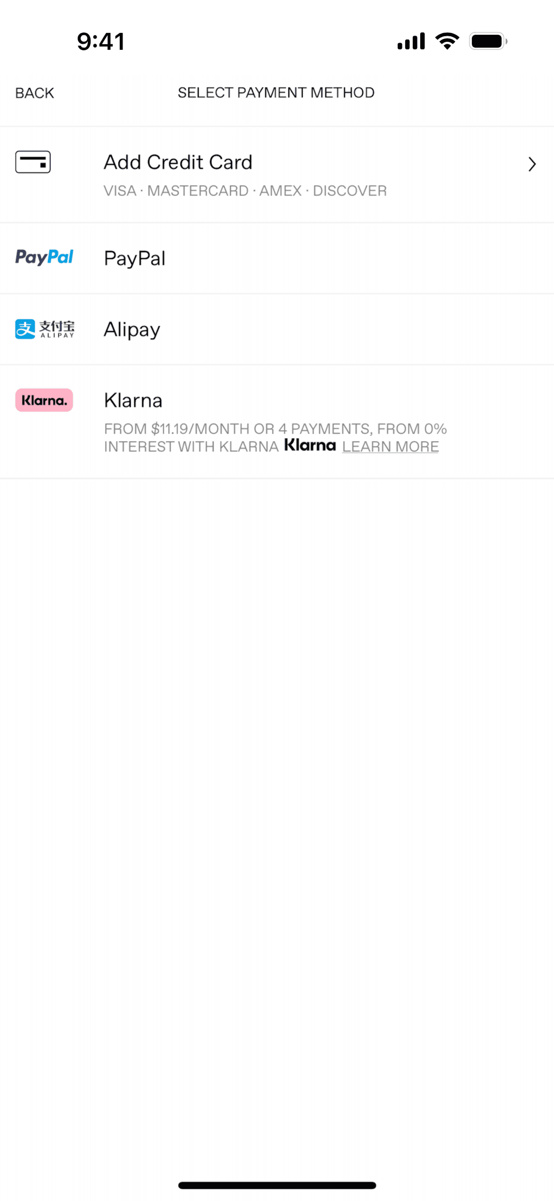 SSENSE iOS Shopping interface screenshot 16