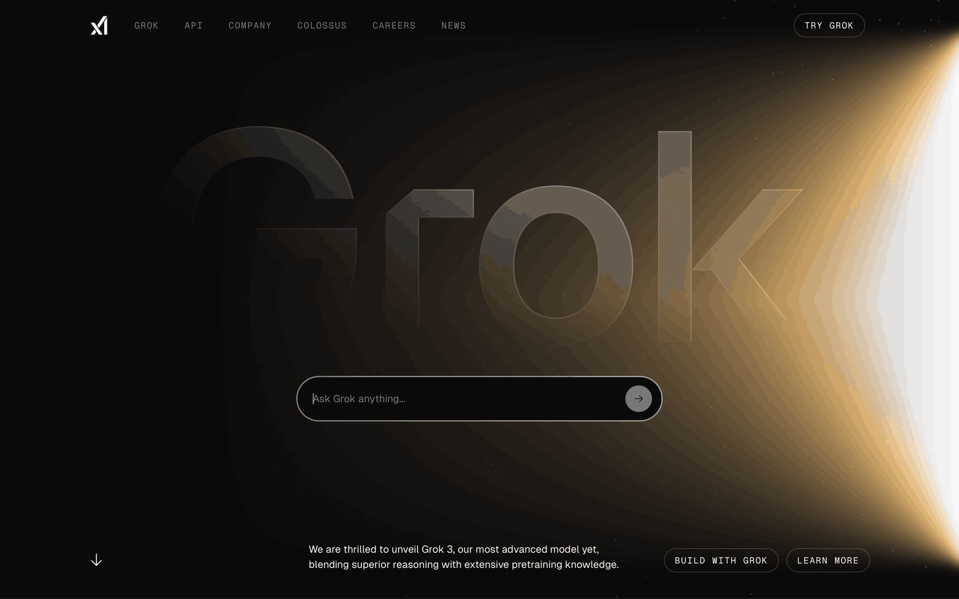 Grok Web AI interface screenshot 4