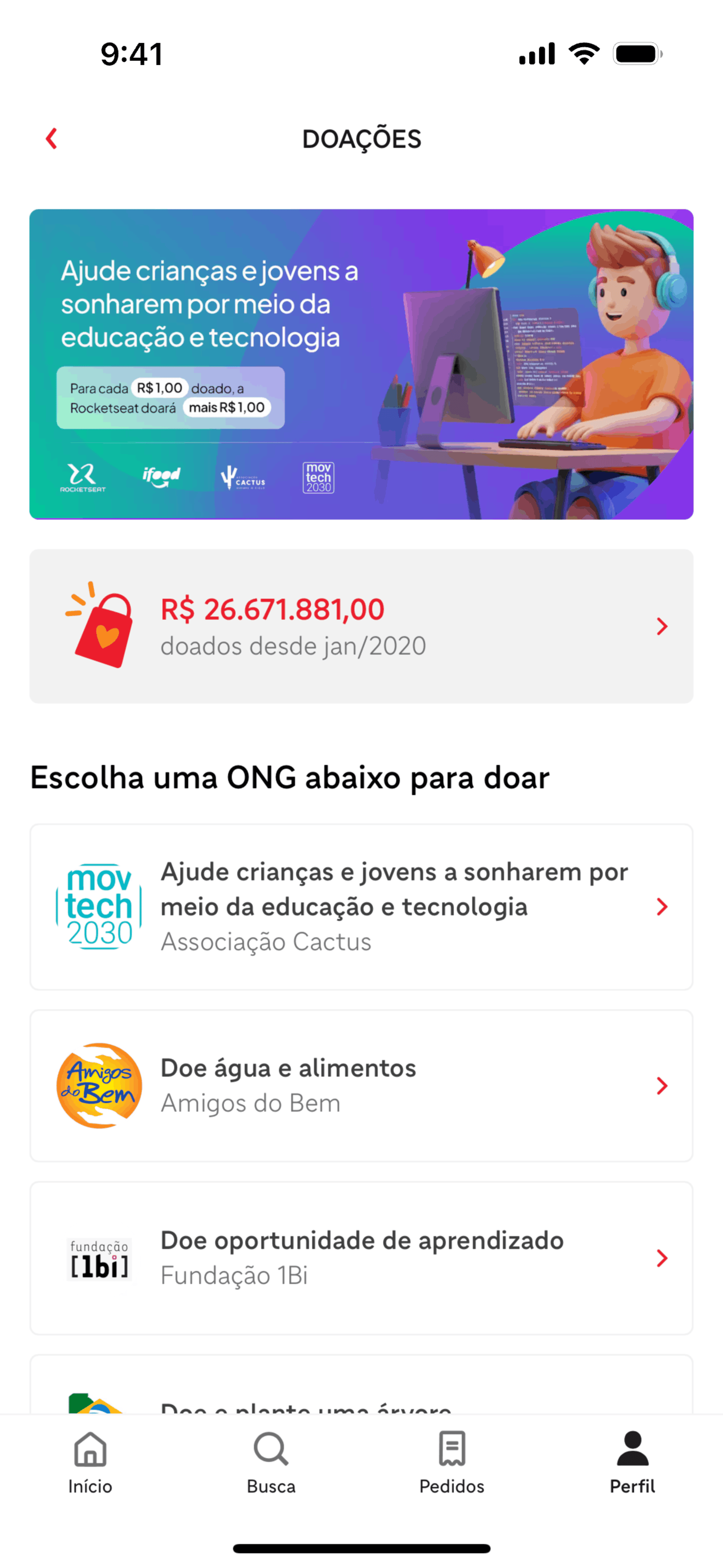 iFood iOS Food & Drink interface screenshot 19