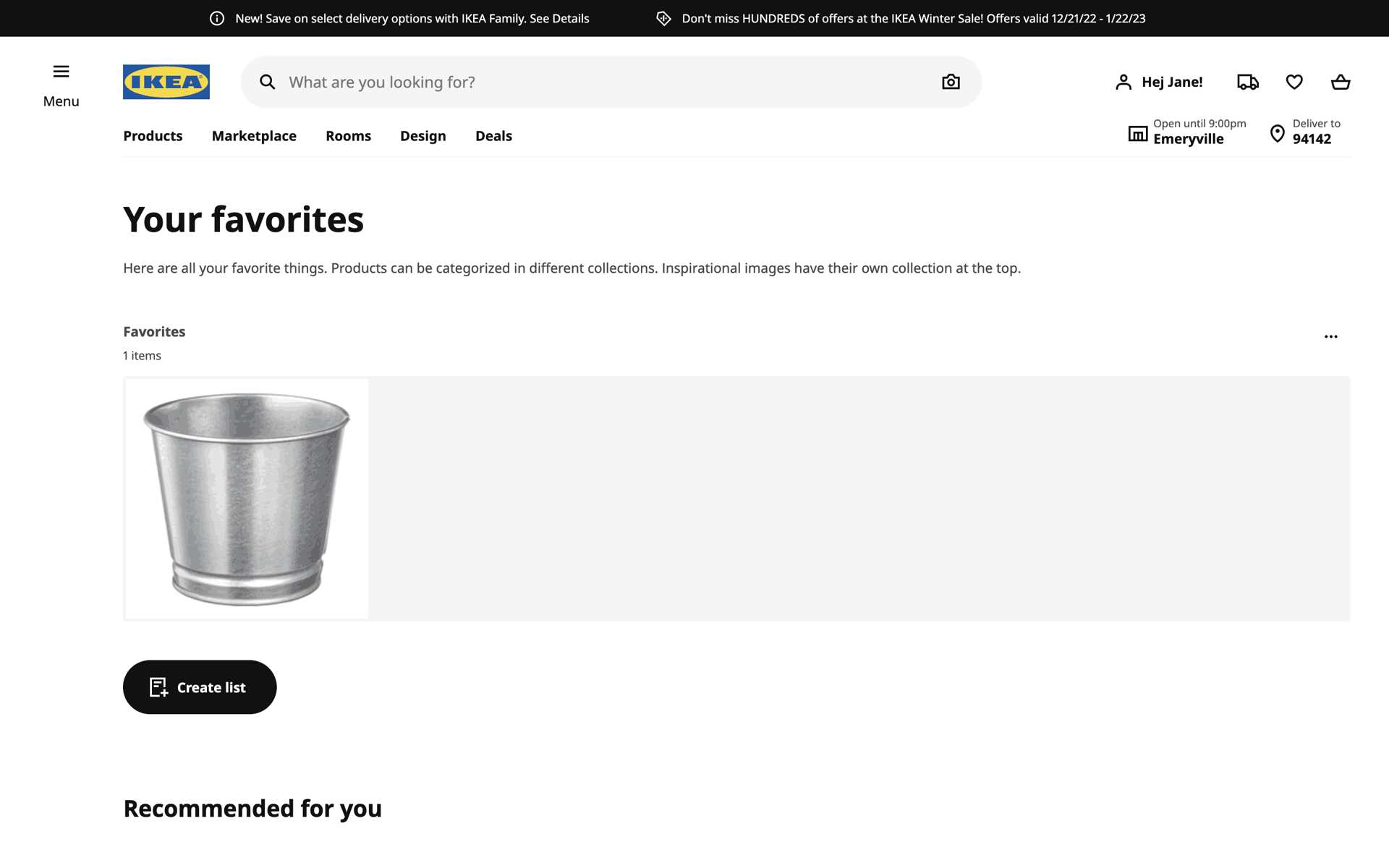 IKEA Web Shopping interface screenshot 21