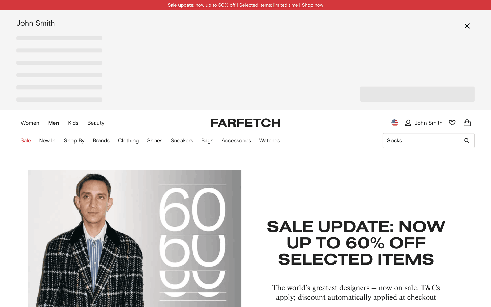 FARFETCH Web Shopping interface screenshot 8