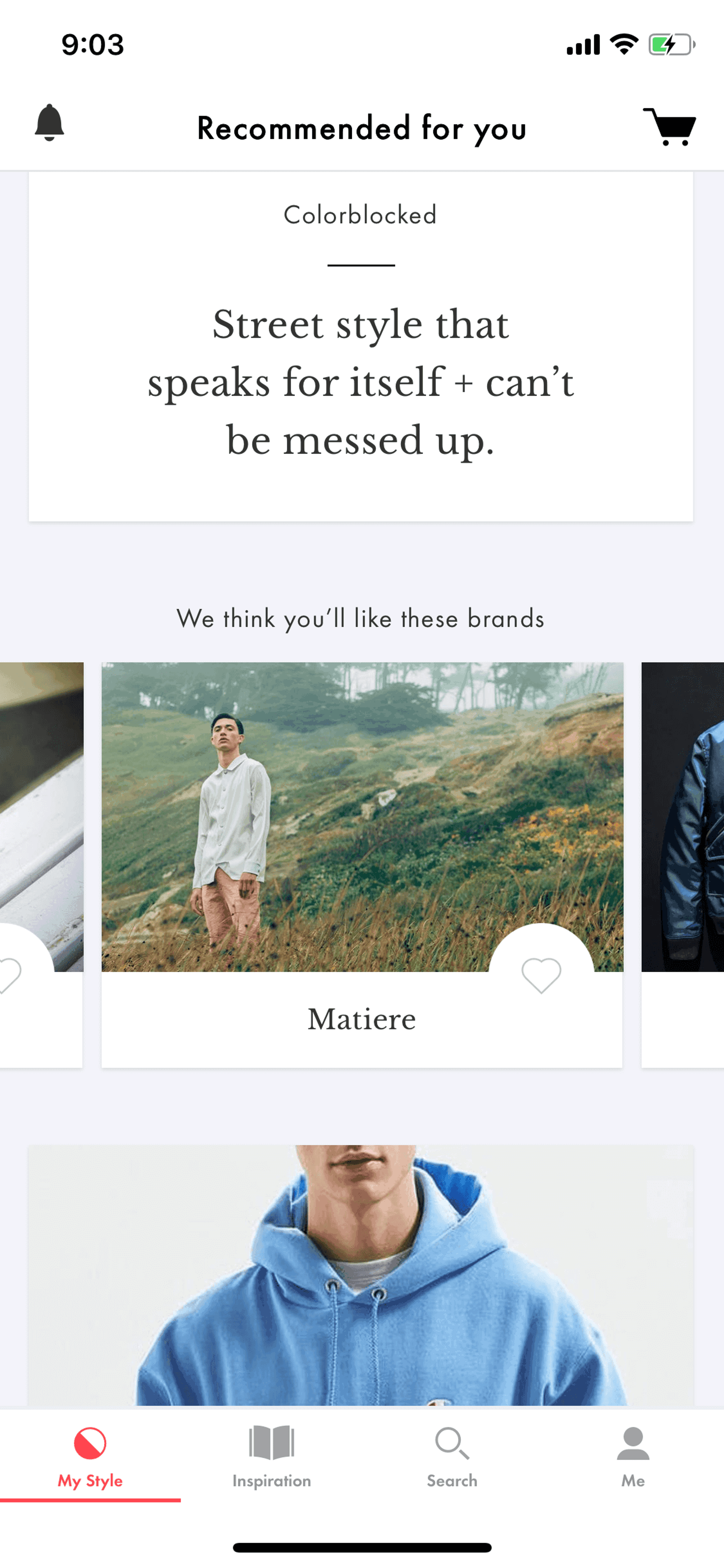 Spring iOS Shopping interface screenshot 16