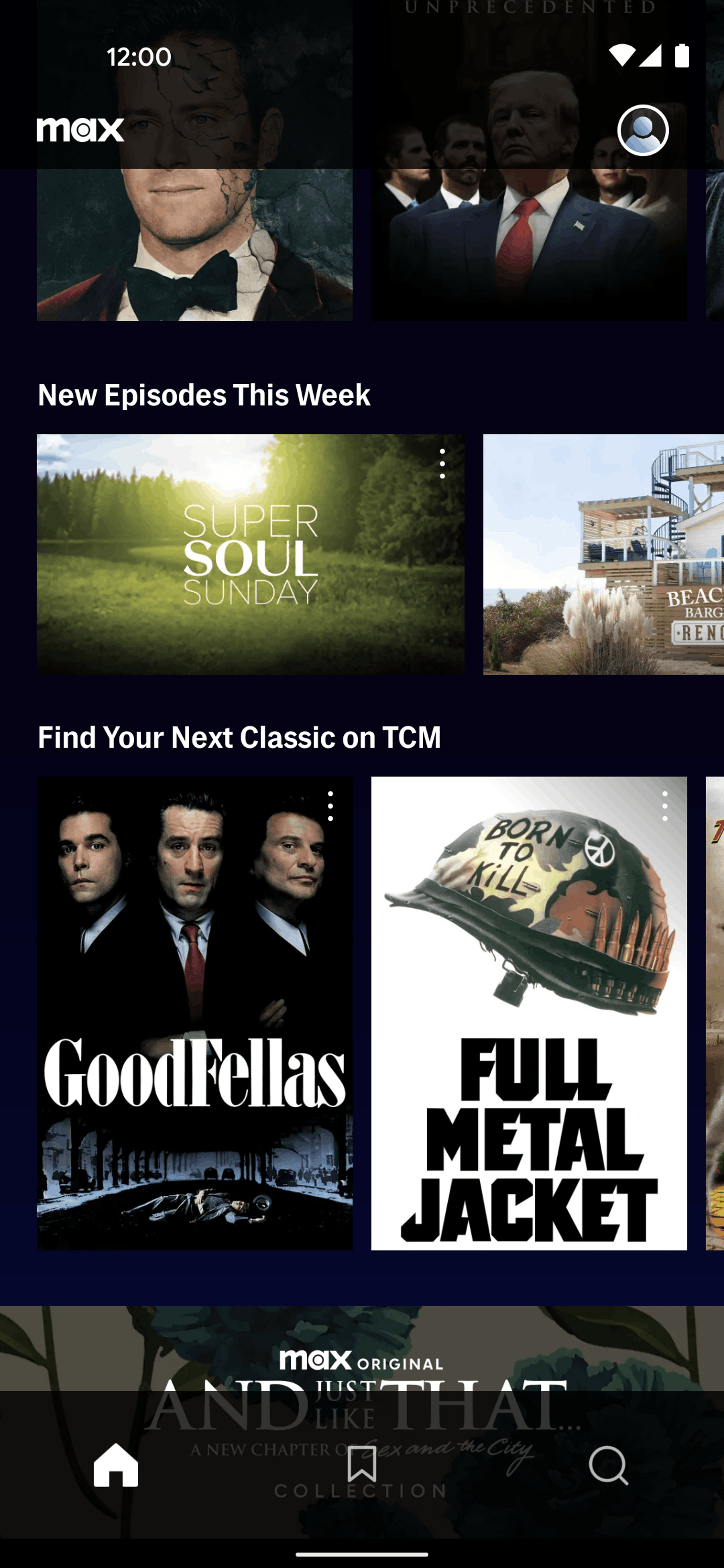 Max Android Entertainment interface screenshot 18