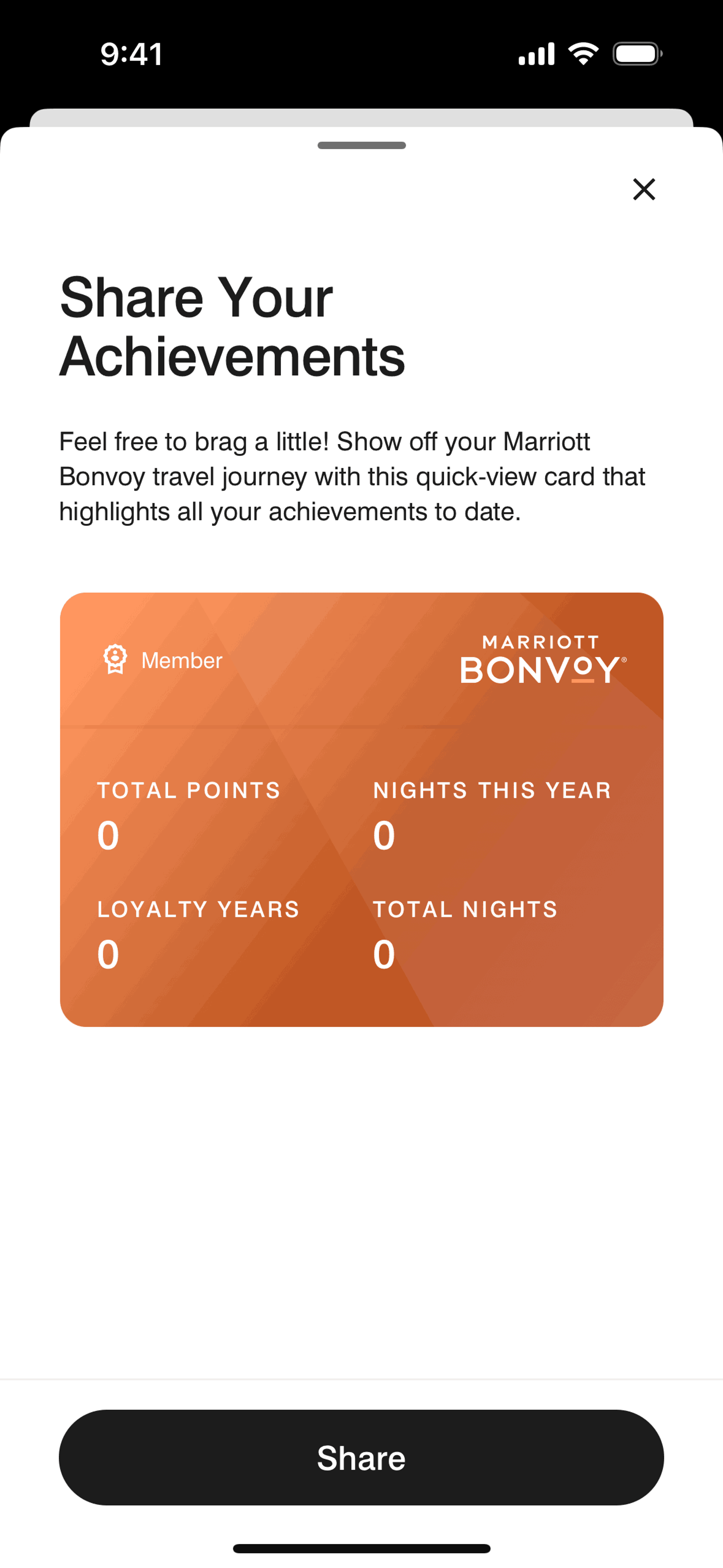 Marriott Bonvoy iOS Travel & Transportation interface screenshot 21