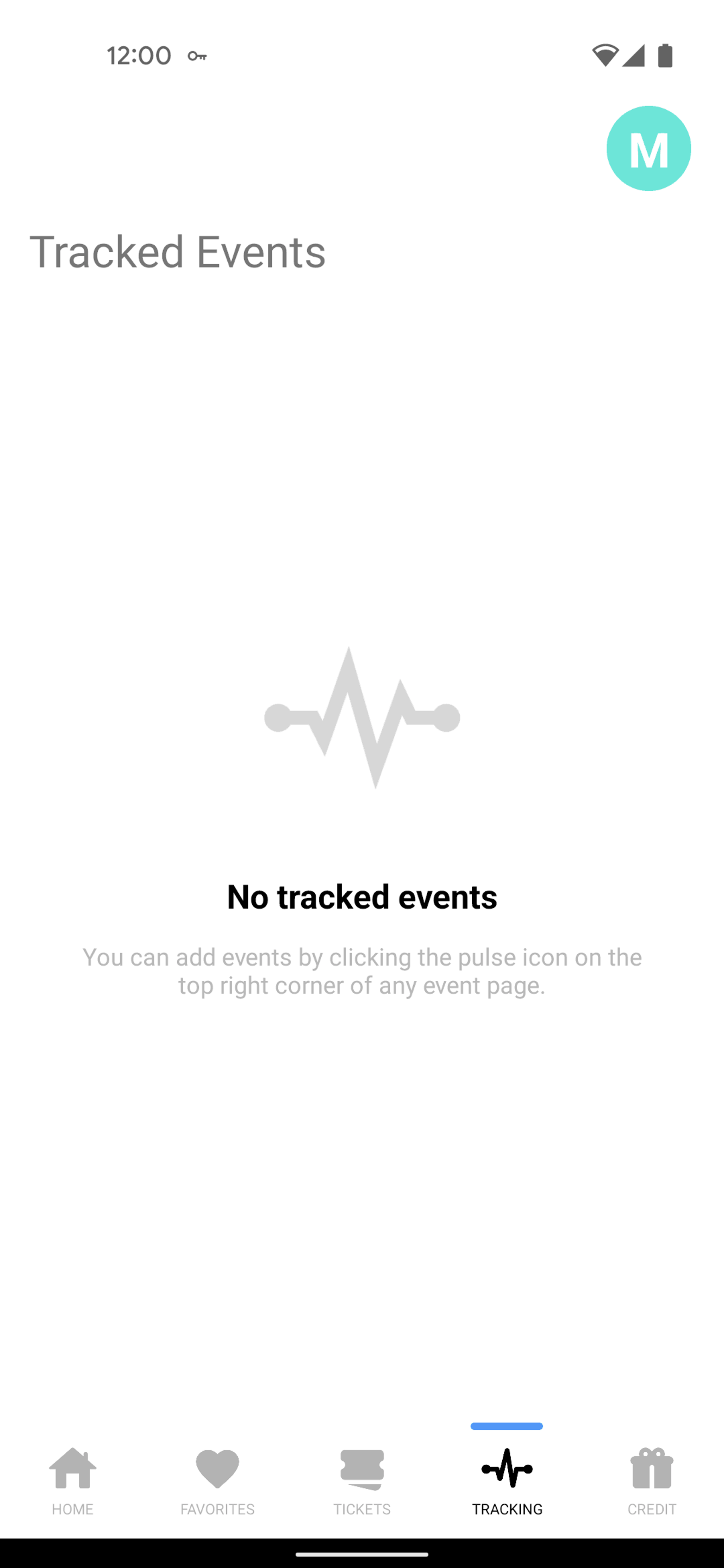 TickPick Android Entertainment interface screenshot 7