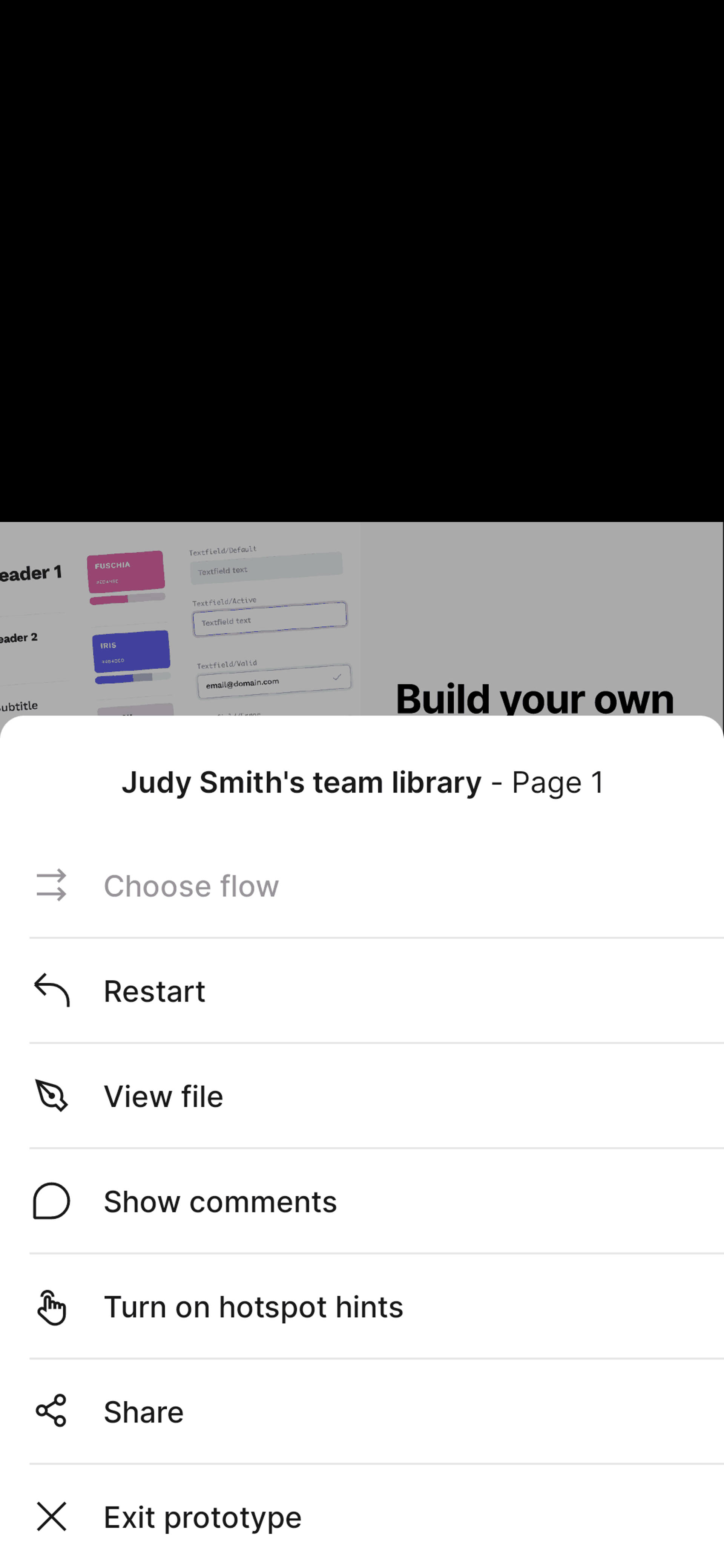 Figma Android Collaboration interface screenshot 16