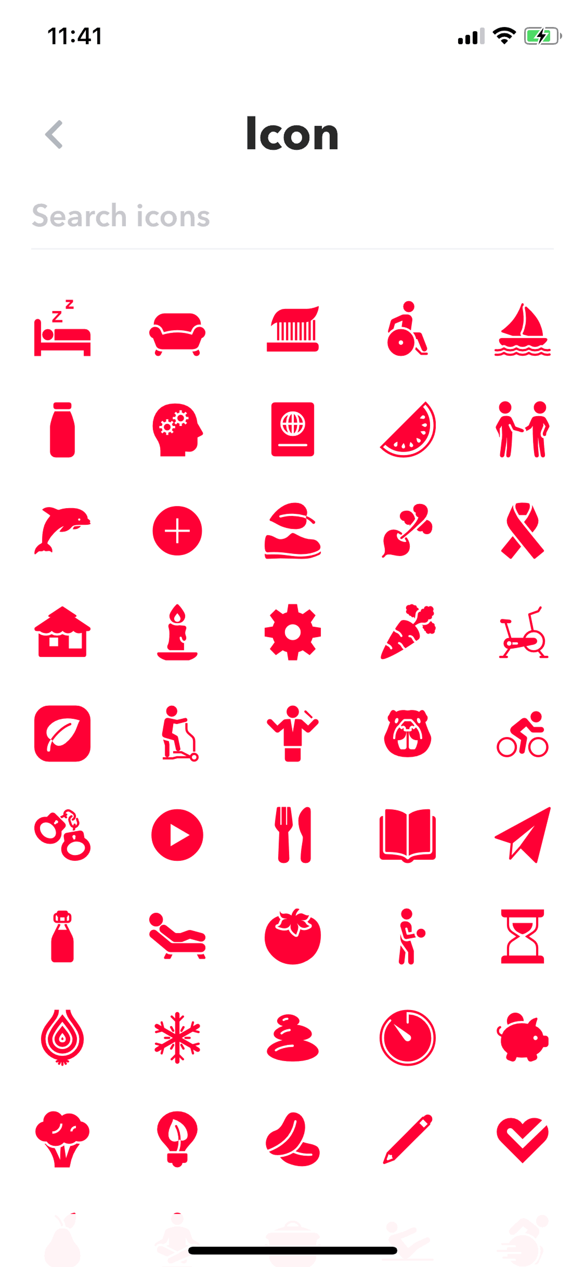 HabitMinder iOS Health & Fitness interface screenshot 13