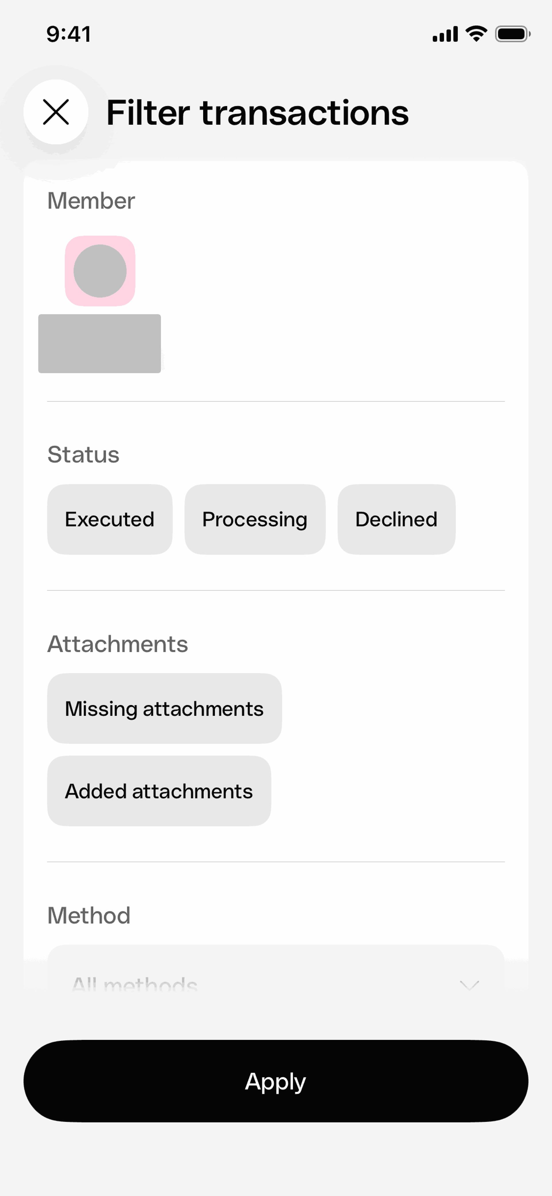Qonto iOS Qonto interface screenshot 17