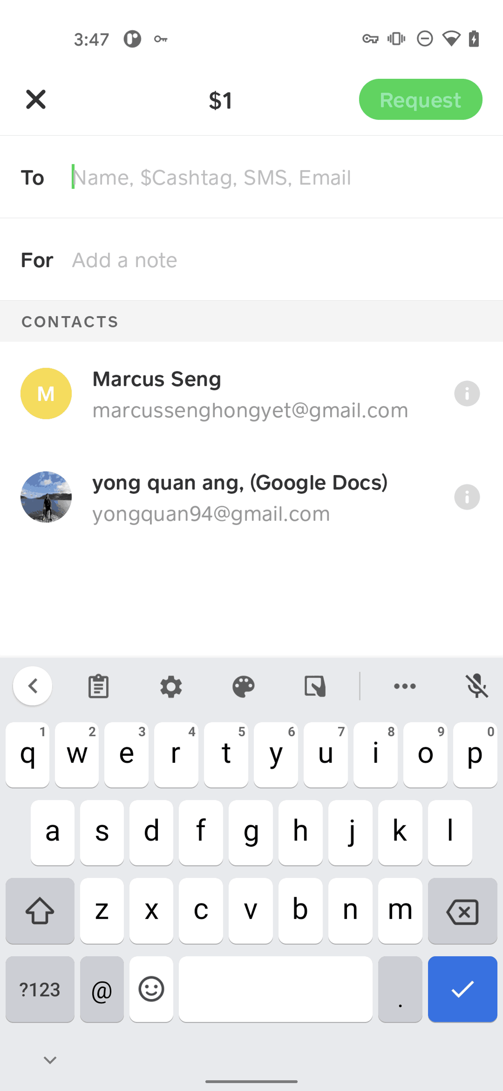 Cash App Android Finance interface screenshot 16