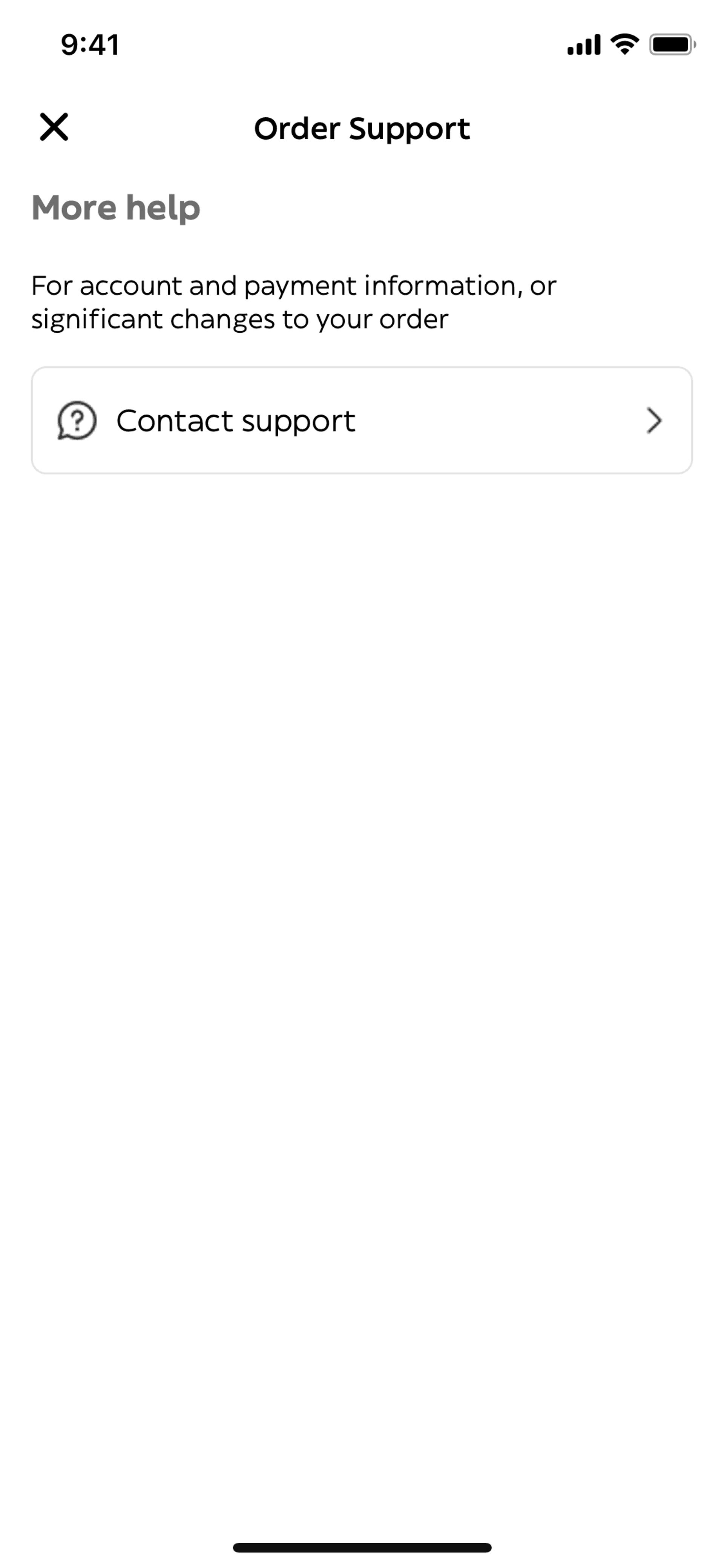 Glovo iOS Lifestyle interface screenshot 13