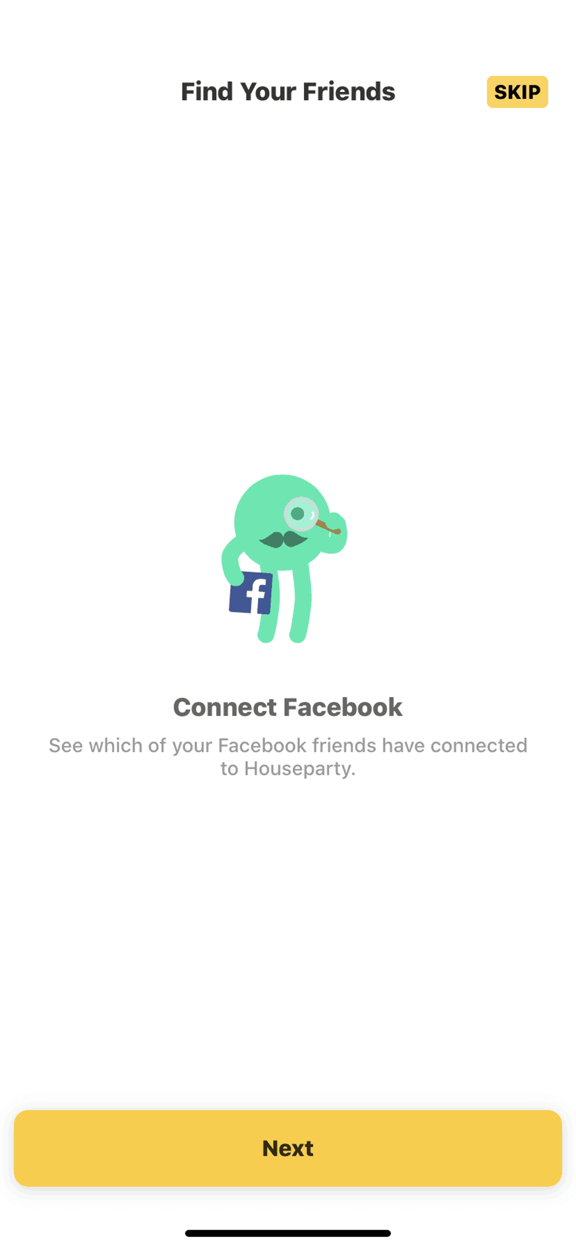Houseparty iOS Social Networking interface screenshot 9