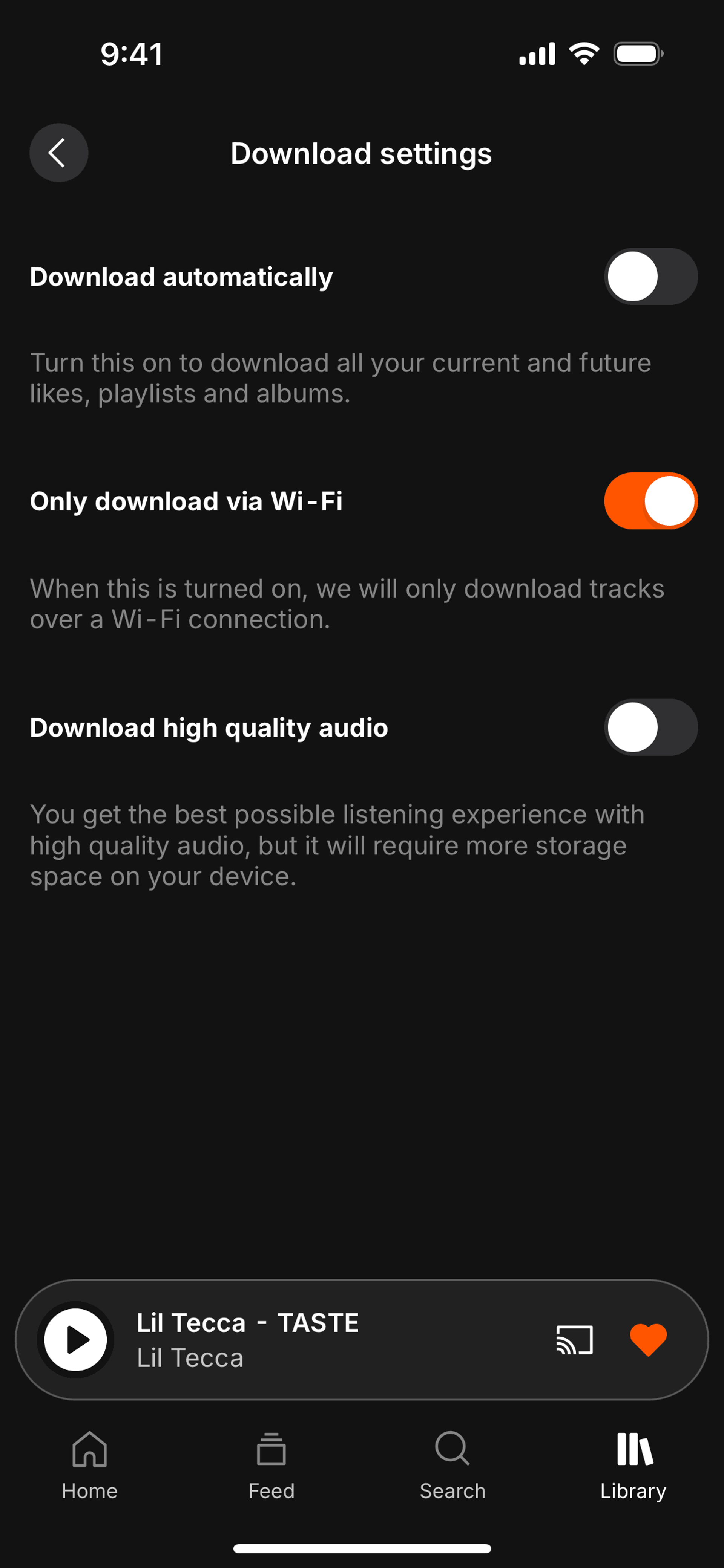 SoundCloud iOS Music & Audio interface screenshot 24