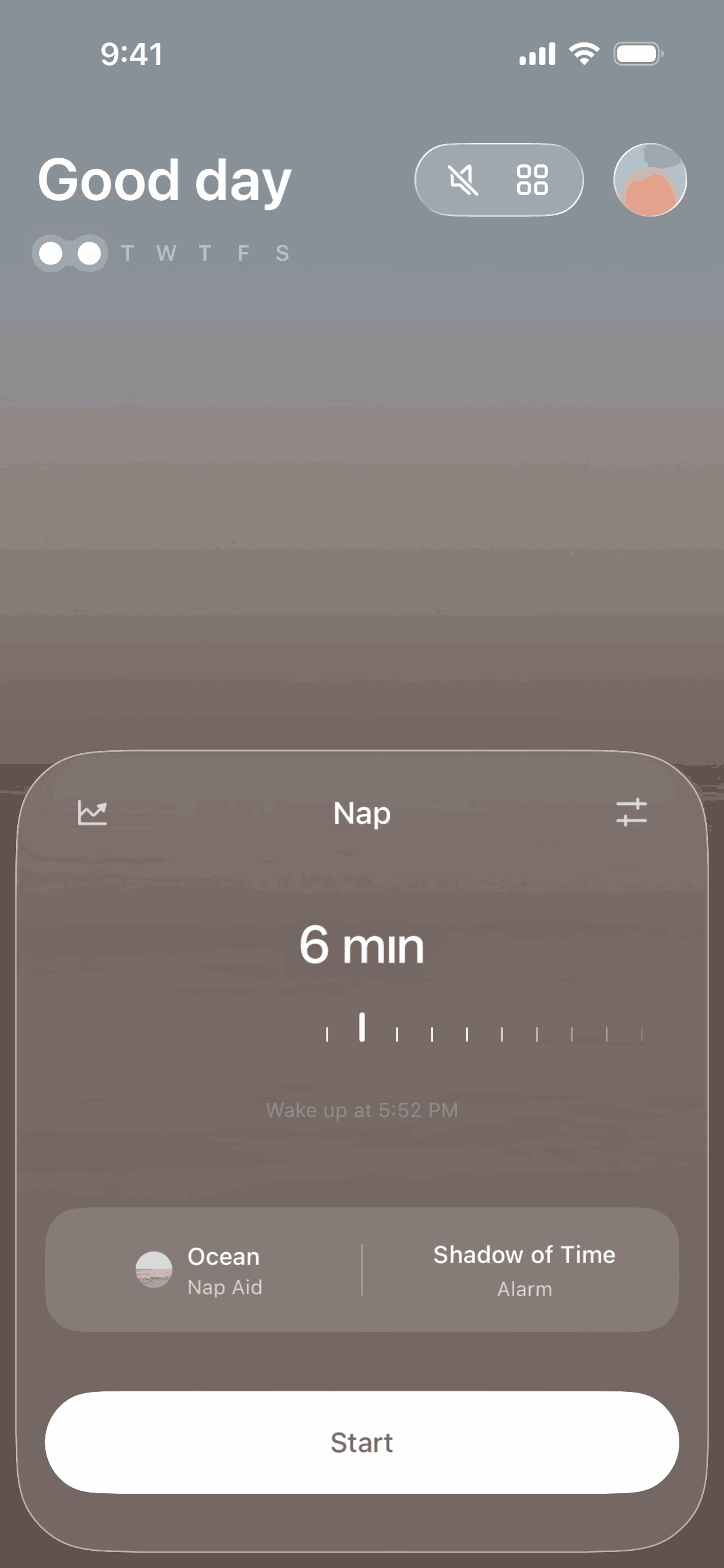 TIDE iOS Health & Fitness interface screenshot 19