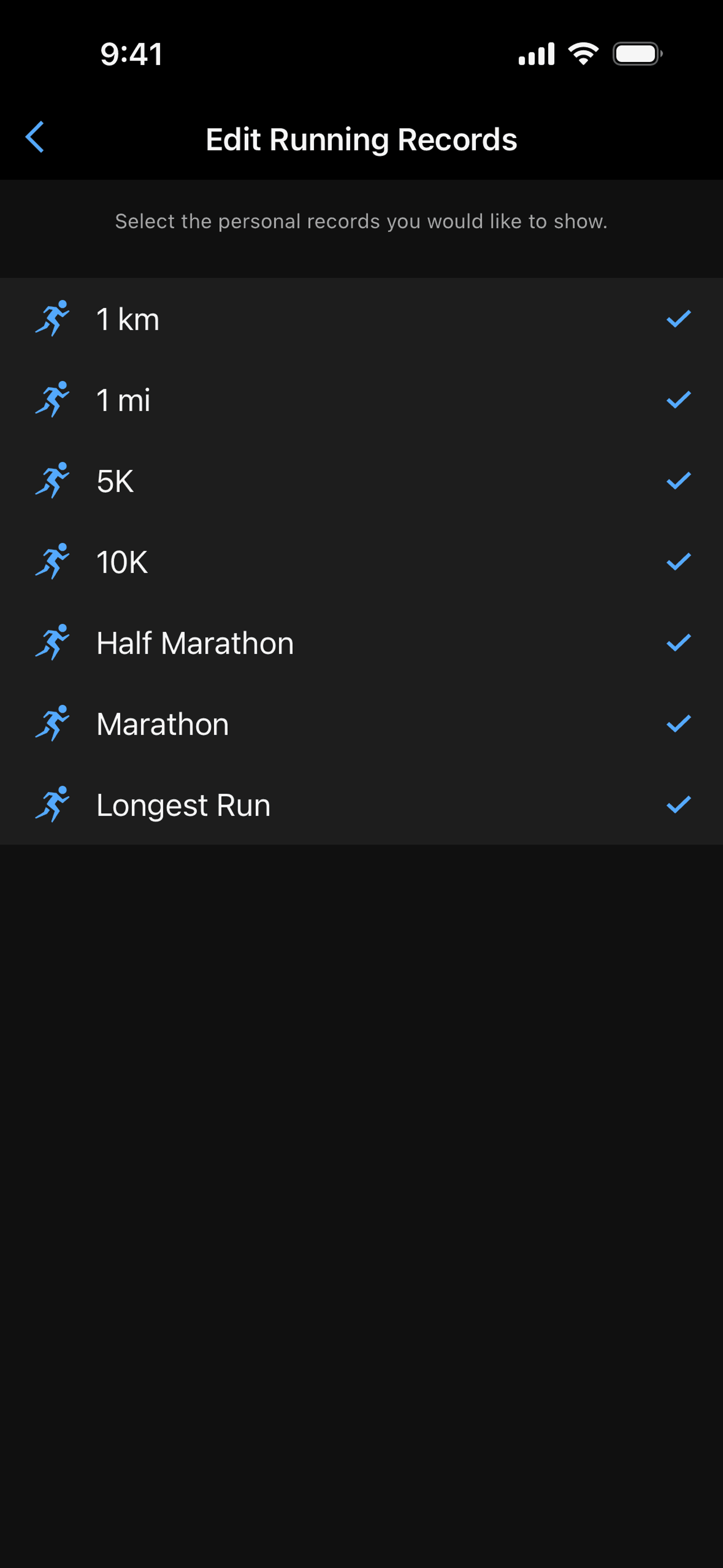 Garmin Connect iOS Health & Fitness interface screenshot 8