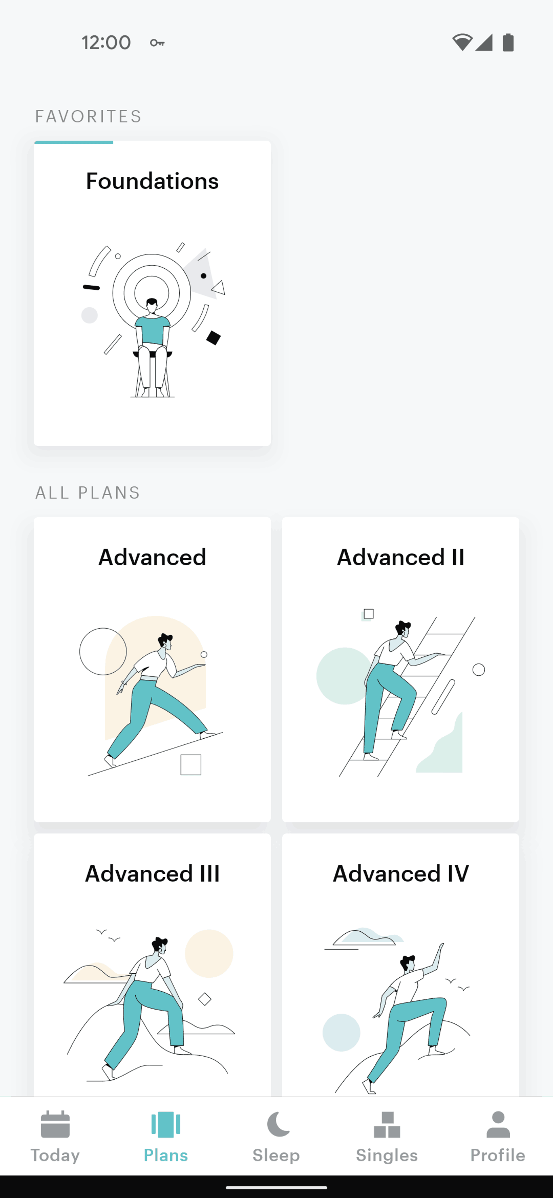Balance Android Health & Fitness interface screenshot 8