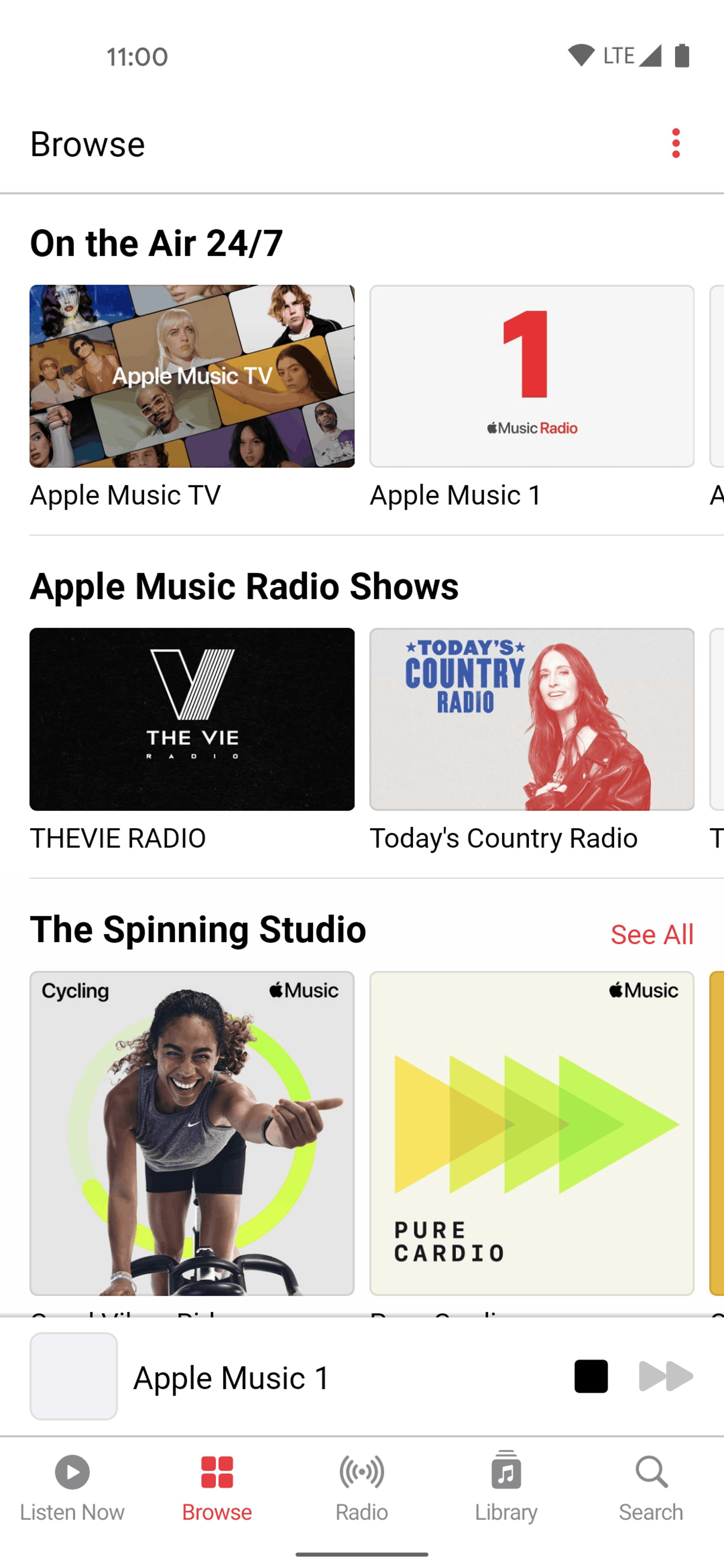 Apple Music Android Music & Audio interface screenshot 3