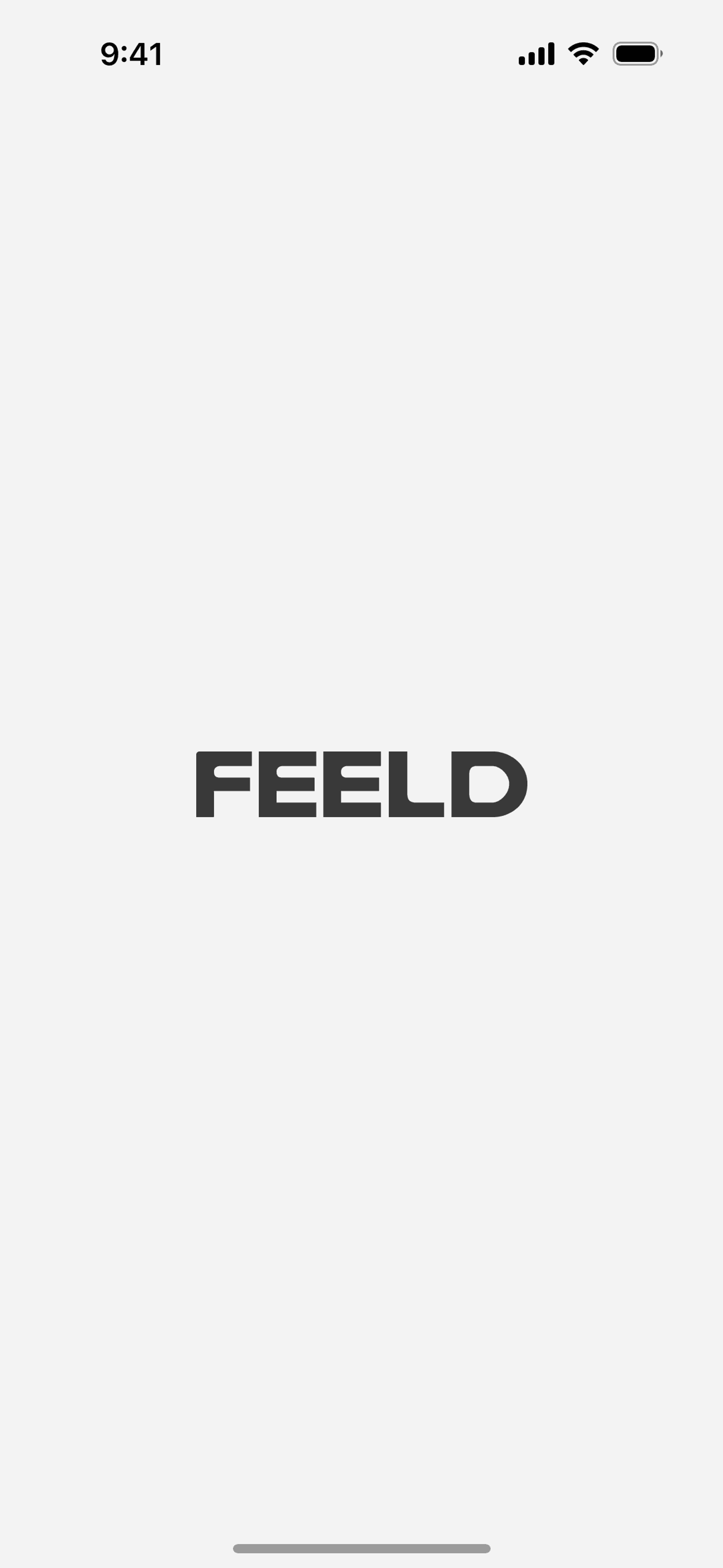 Feeld iOS Communication interface screenshot 1