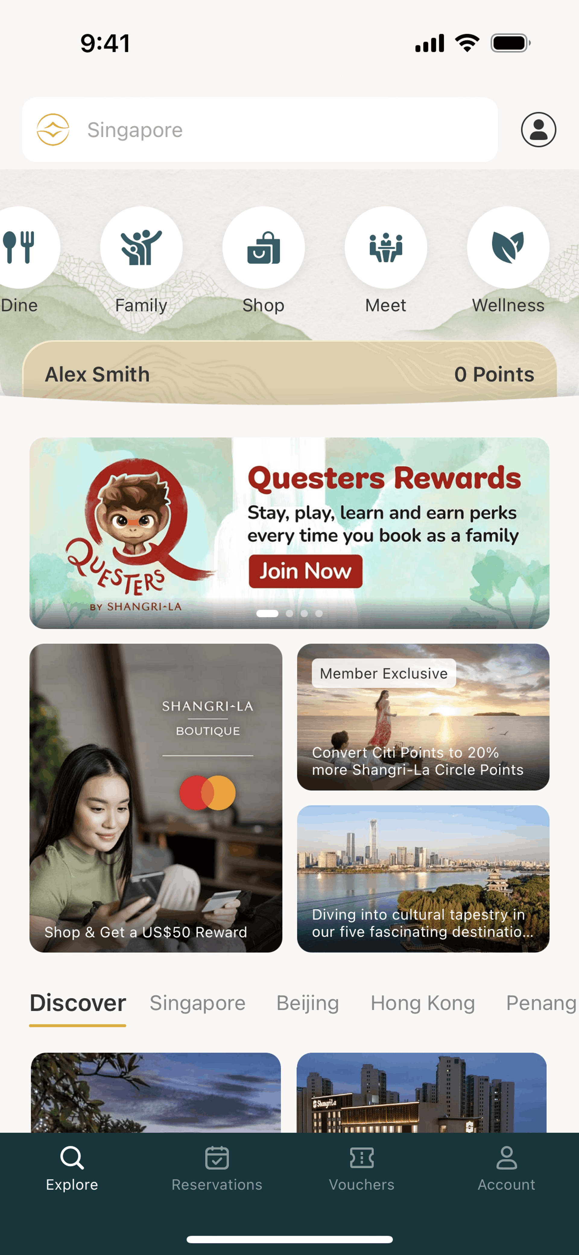 Explore on Shangri-La Circle (ios) screen 2