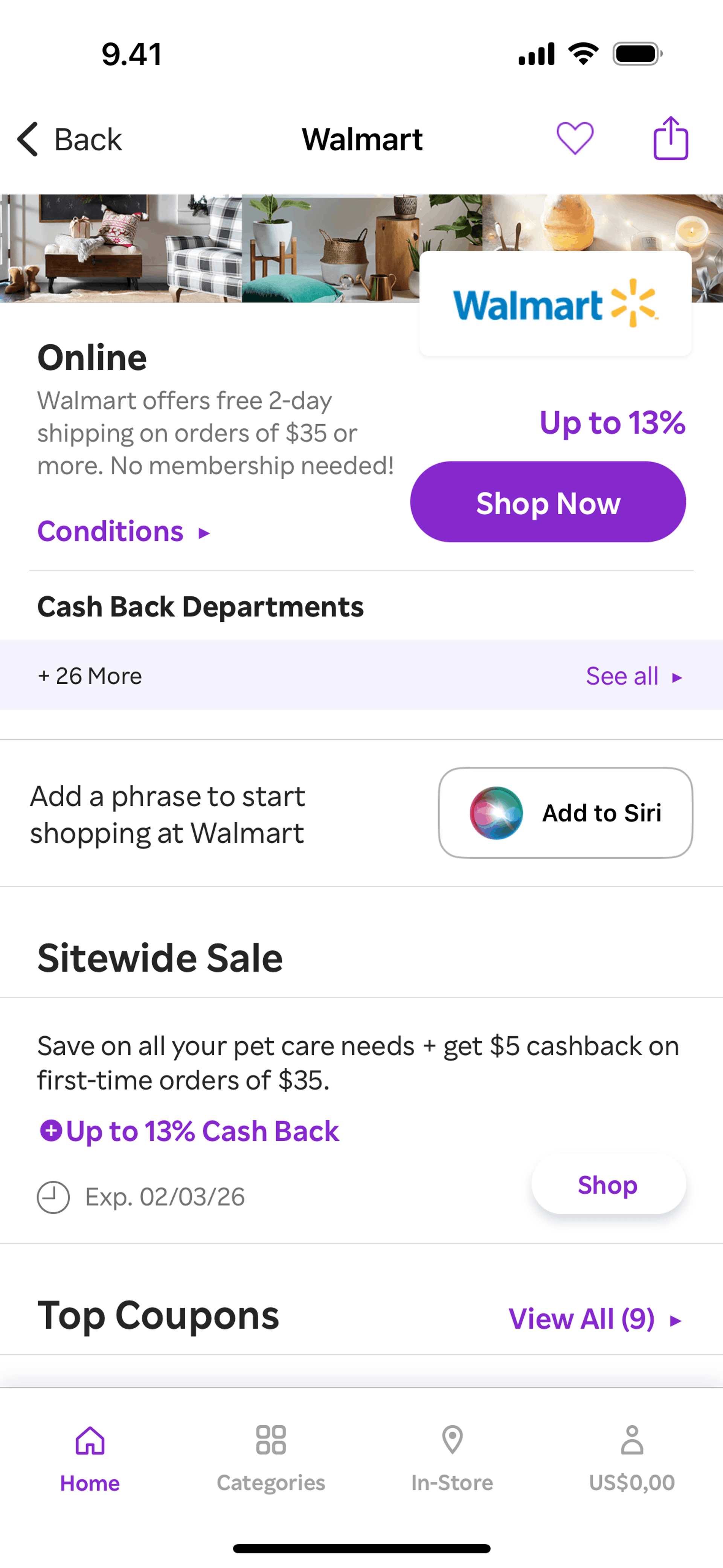 Rakuten iOS Shopping interface screenshot 20