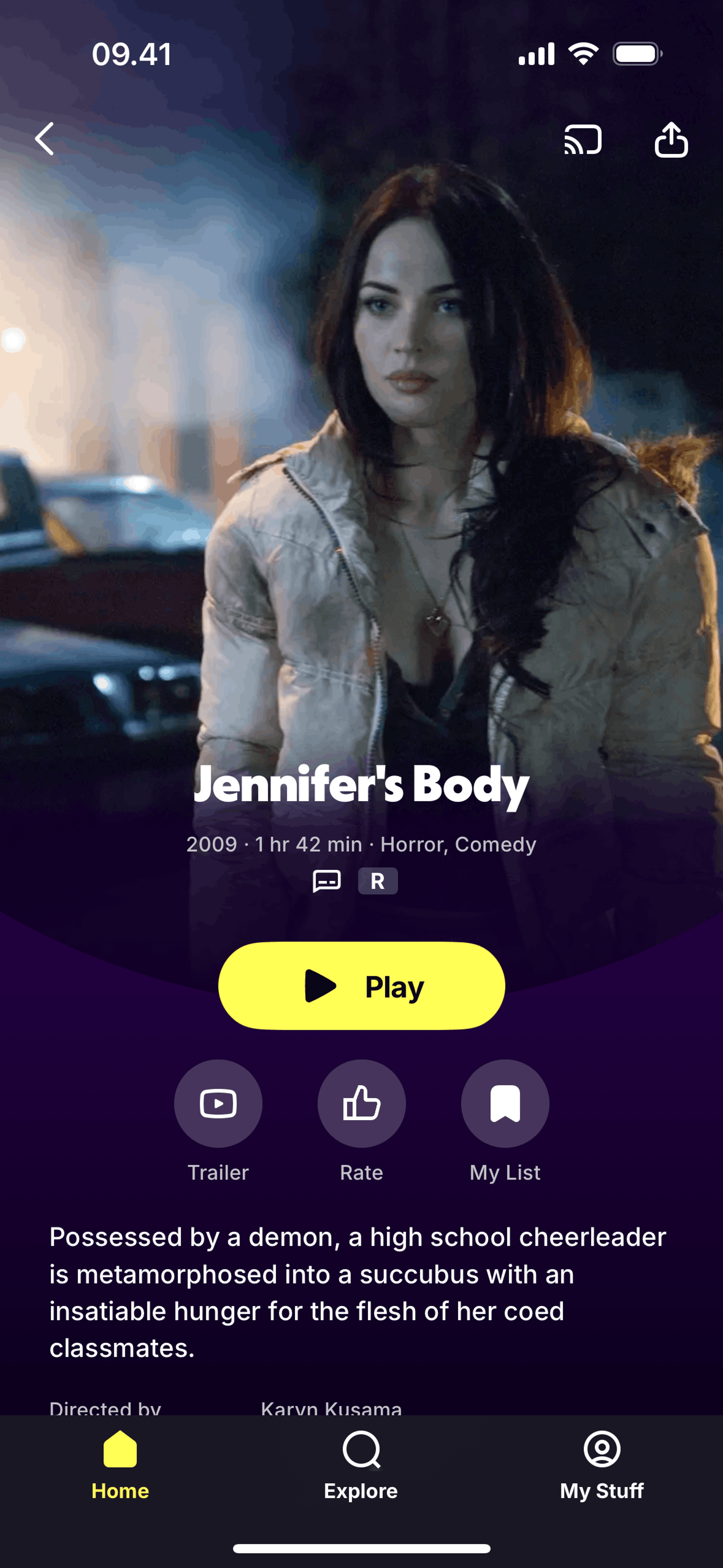 Tubi iOS Entertainment interface screenshot 16