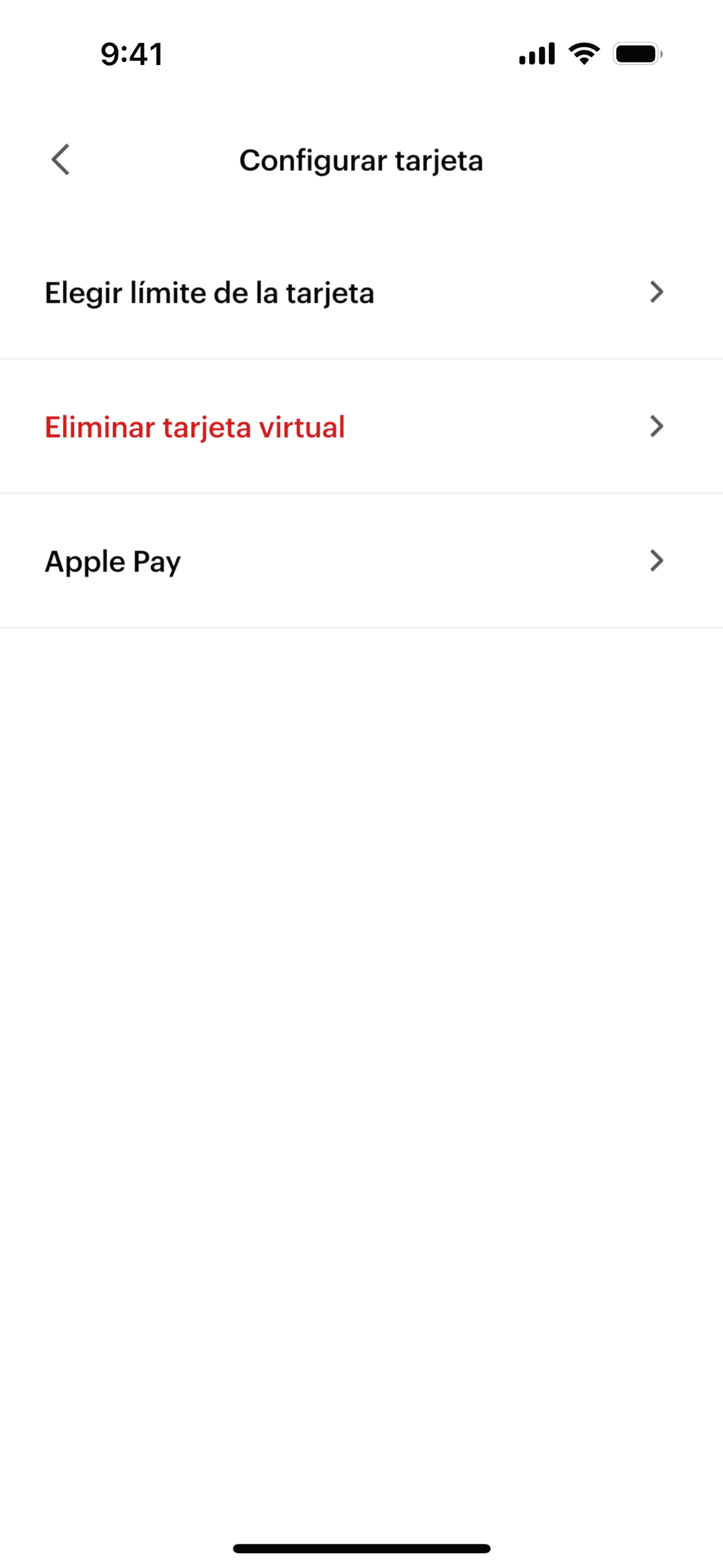 Nu iOS Finance interface screenshot 11