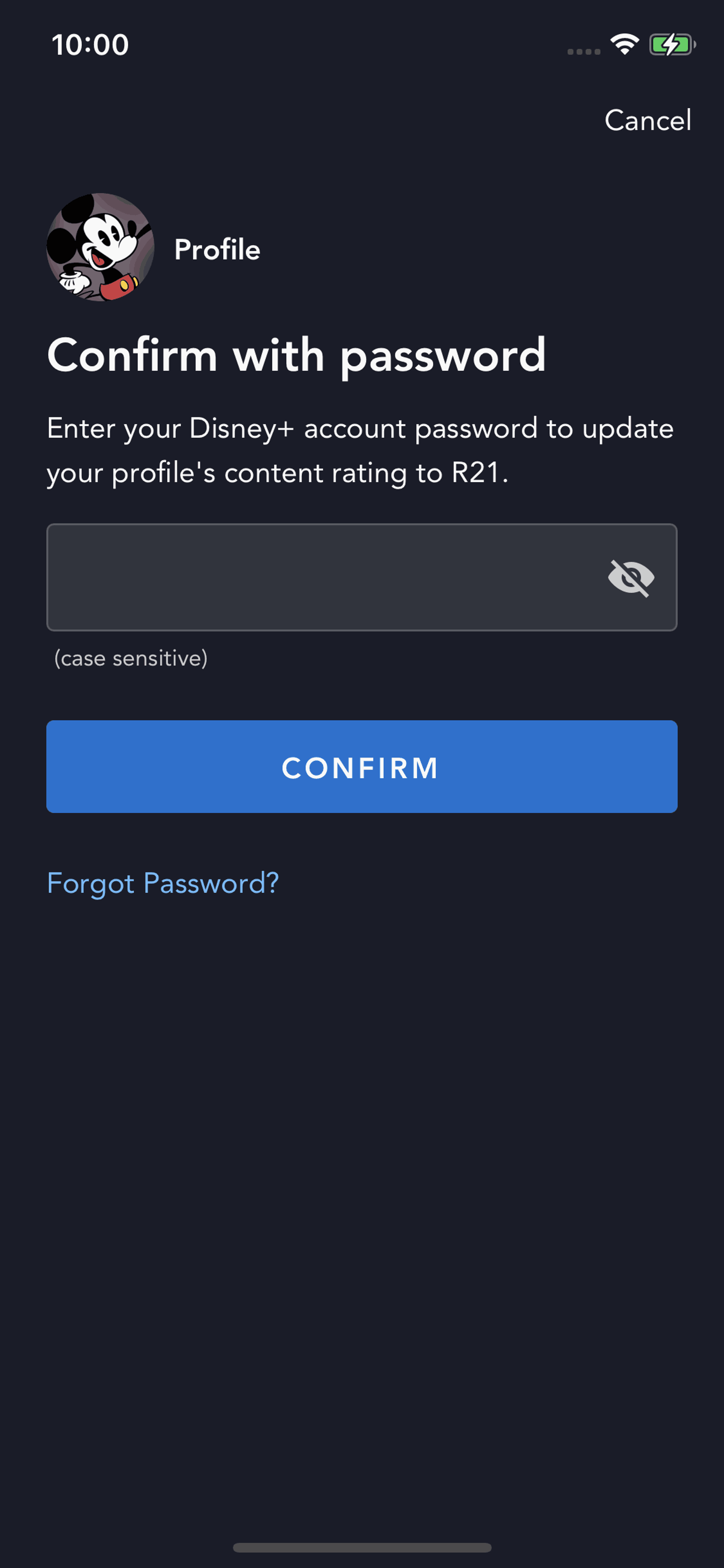 Disney+ iOS Entertainment interface screenshot 18