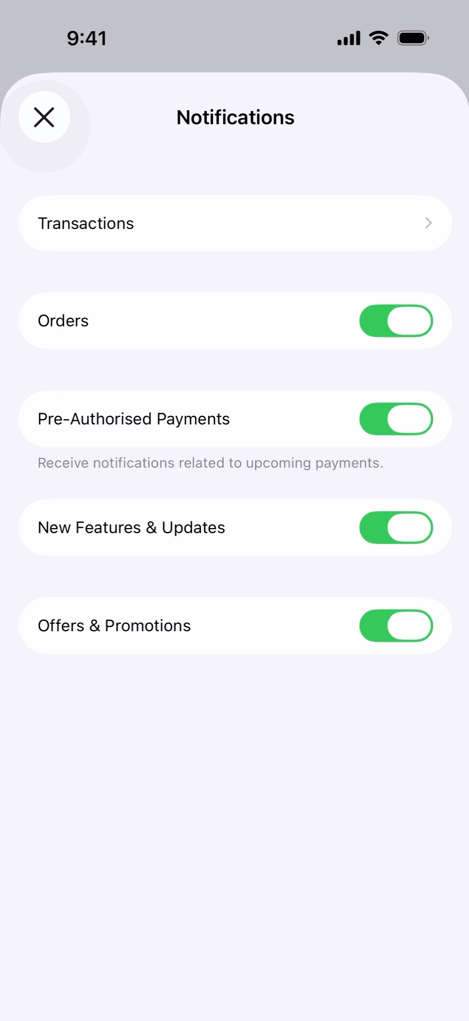 Apple Wallet iOS Finance interface screenshot 20