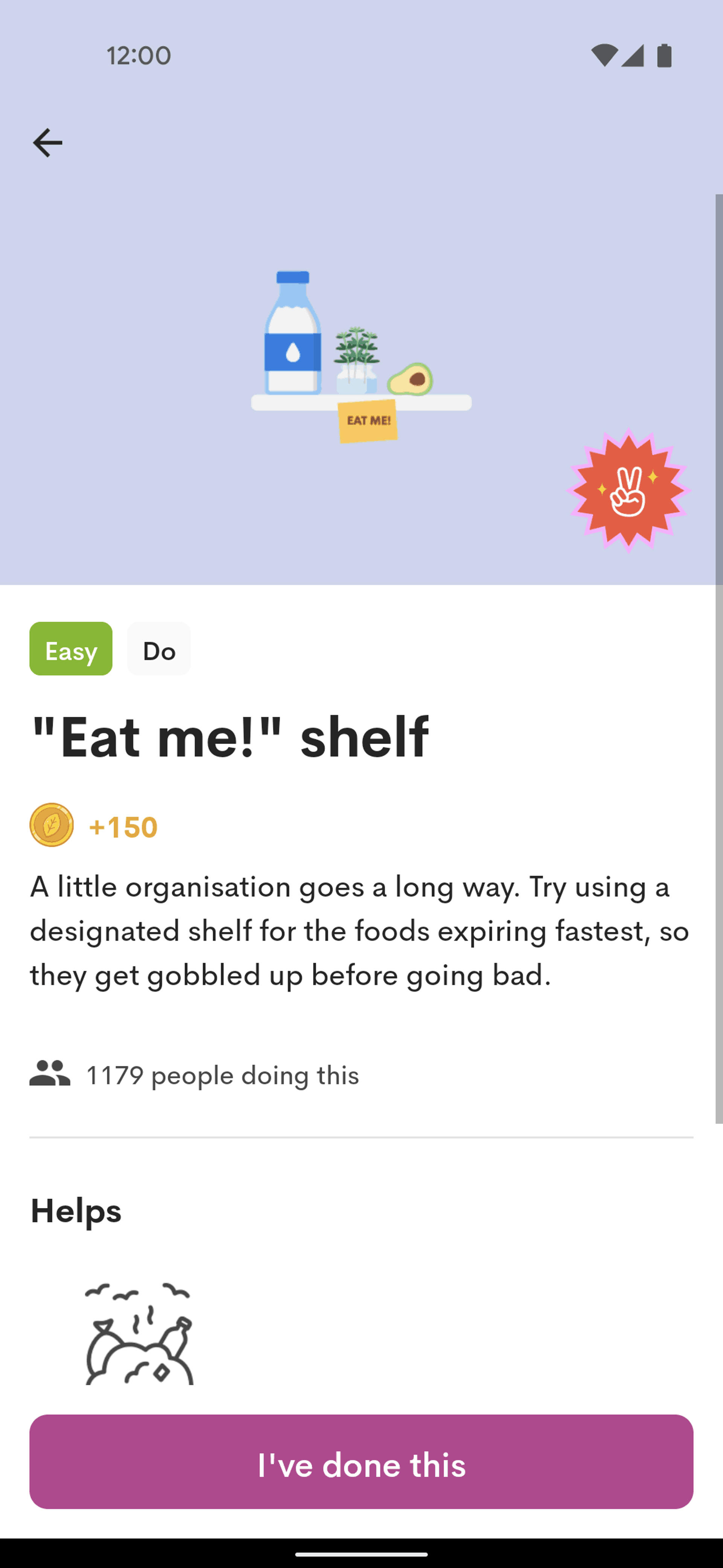OLIO Android Food & Drink interface screenshot 16
