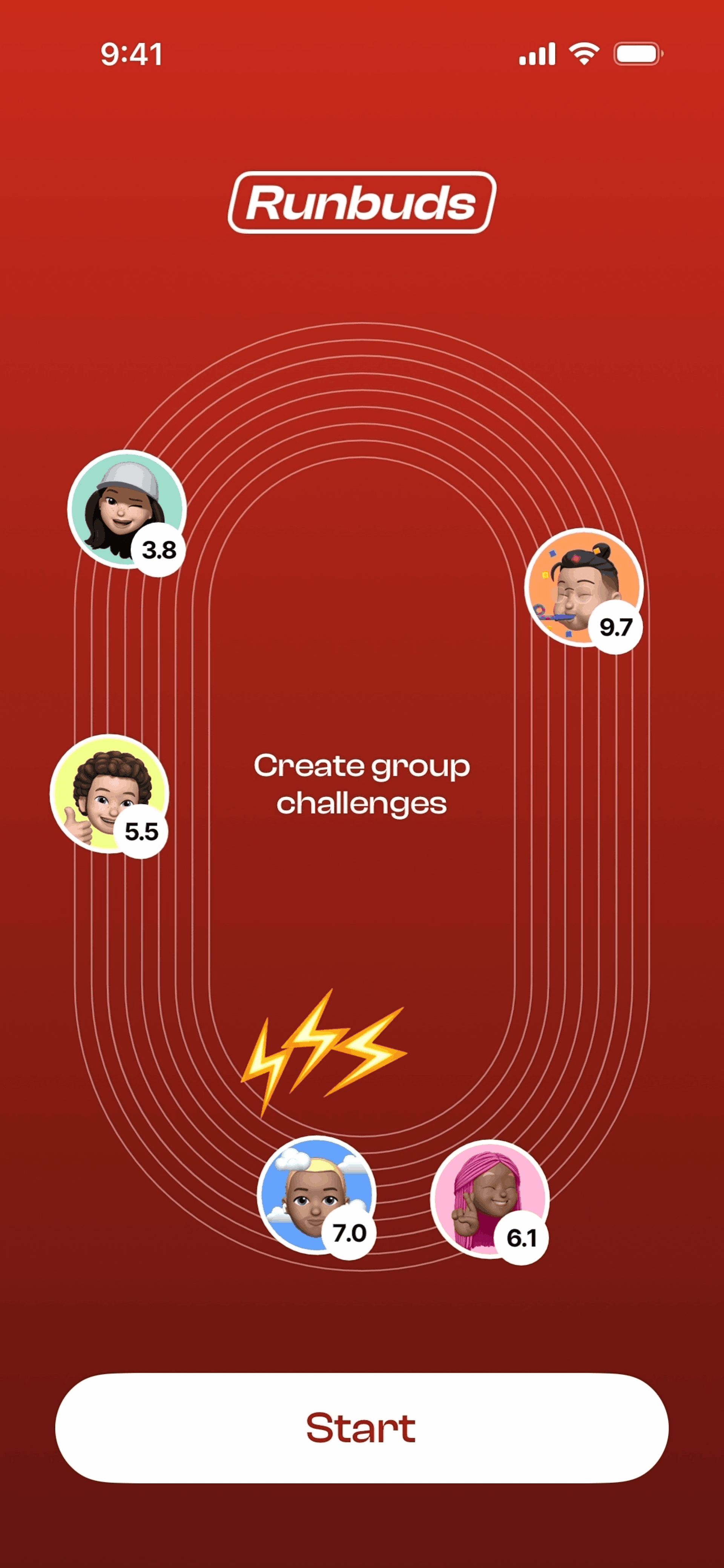 Runbuds iOS Health & Fitness interface screenshot 22