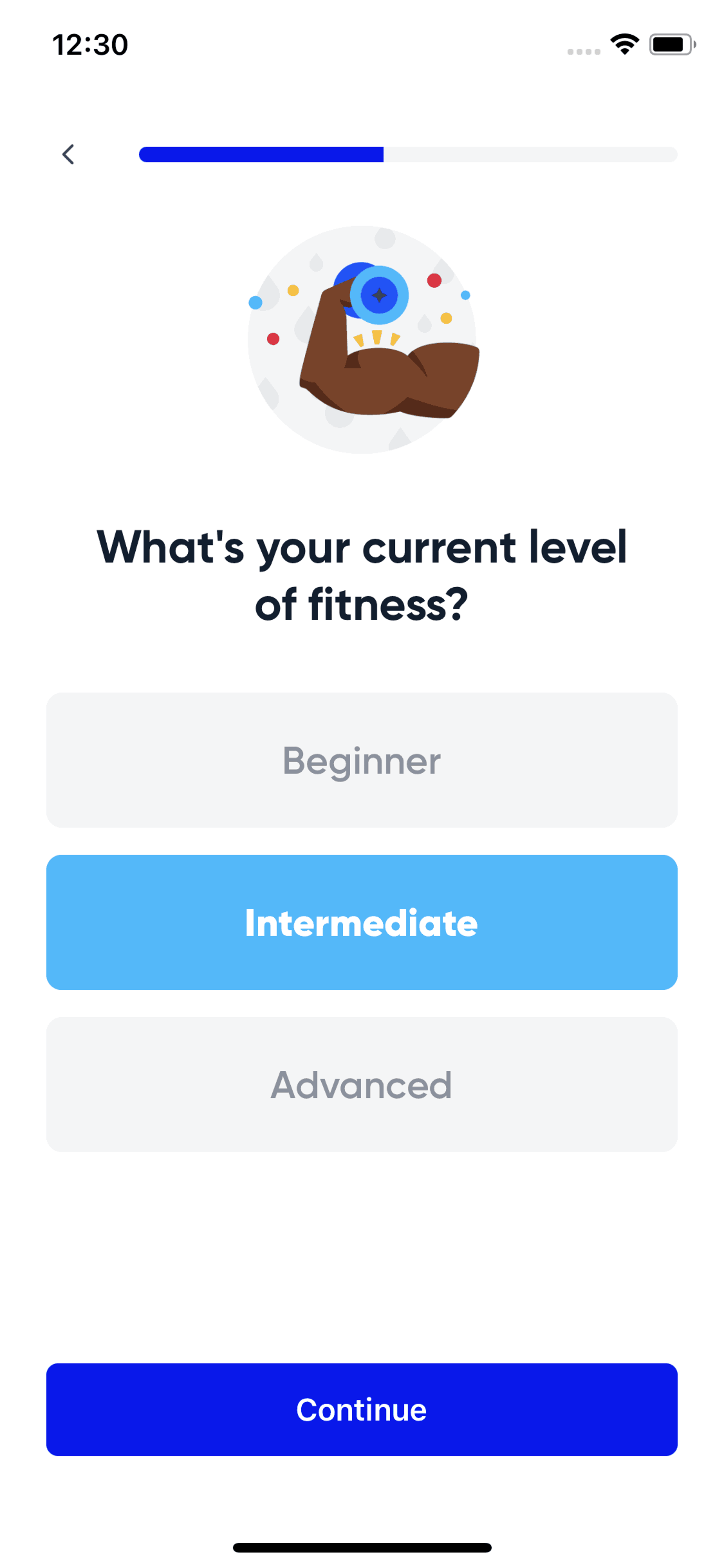 Aaptiv iOS Health & Fitness interface screenshot 13