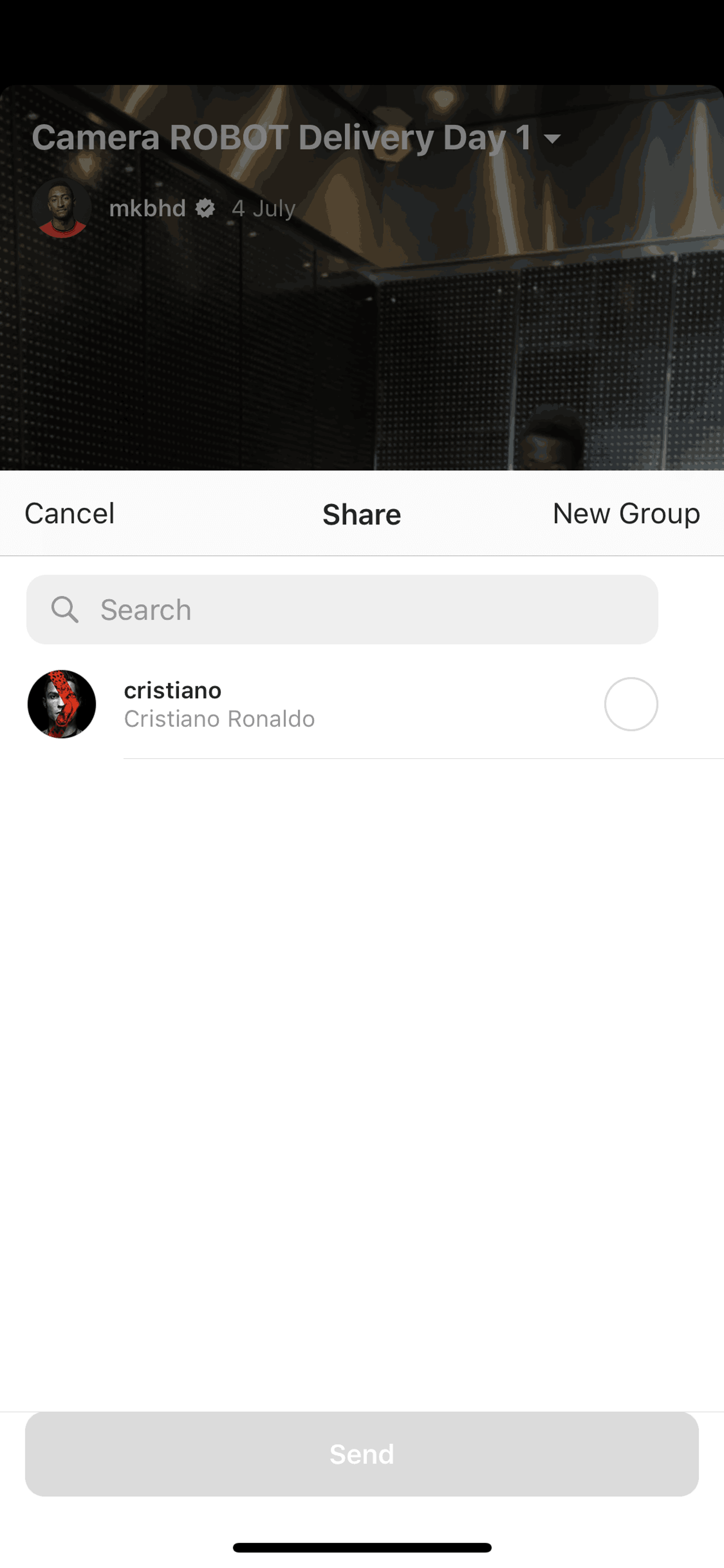 IGTV iOS Photo & Video interface screenshot 22