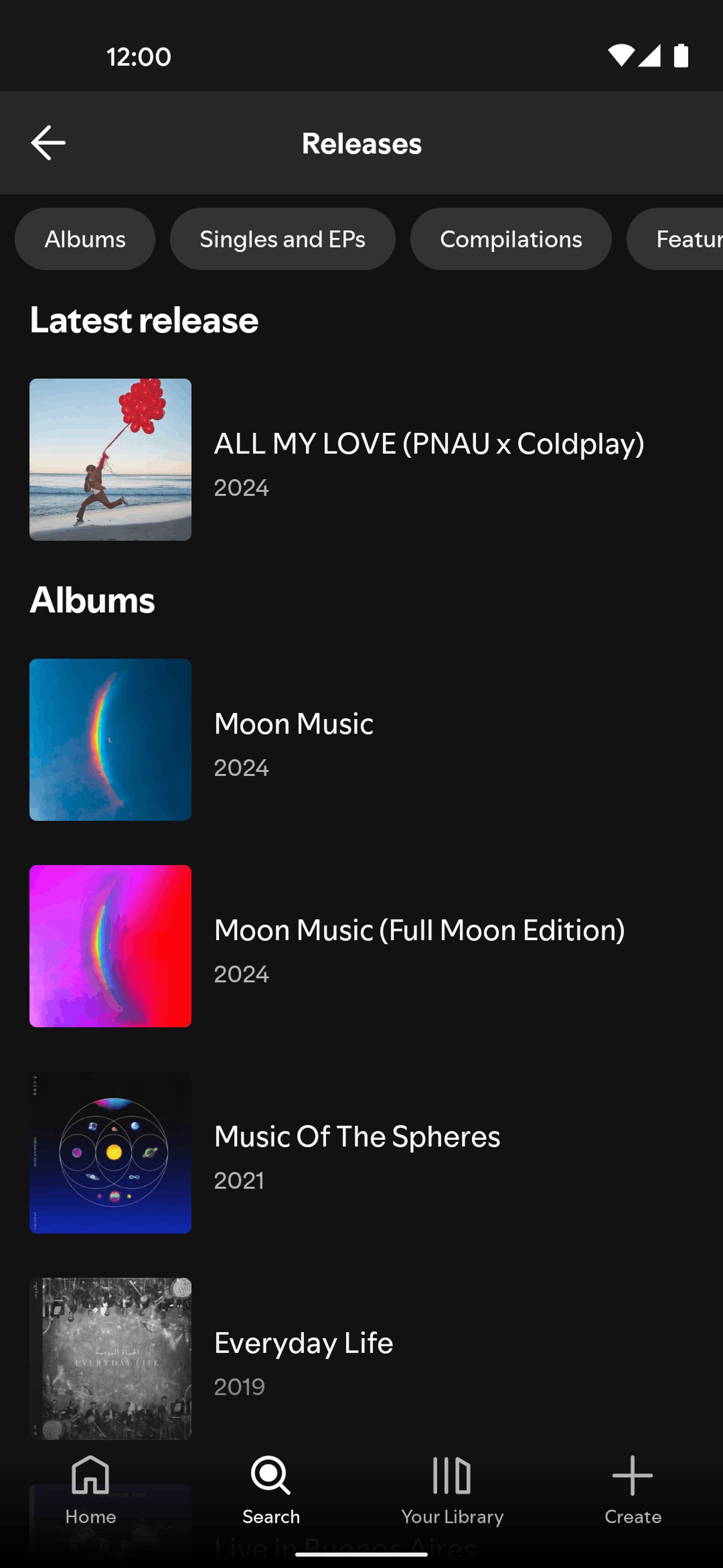 Spotify Android Music & Audio interface screenshot 16