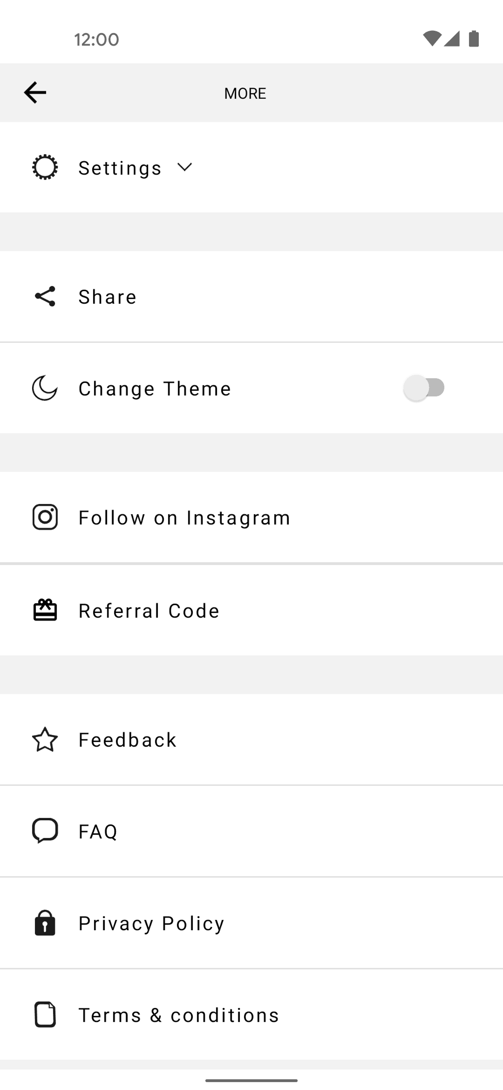 Wysa Android AI interface screenshot 5