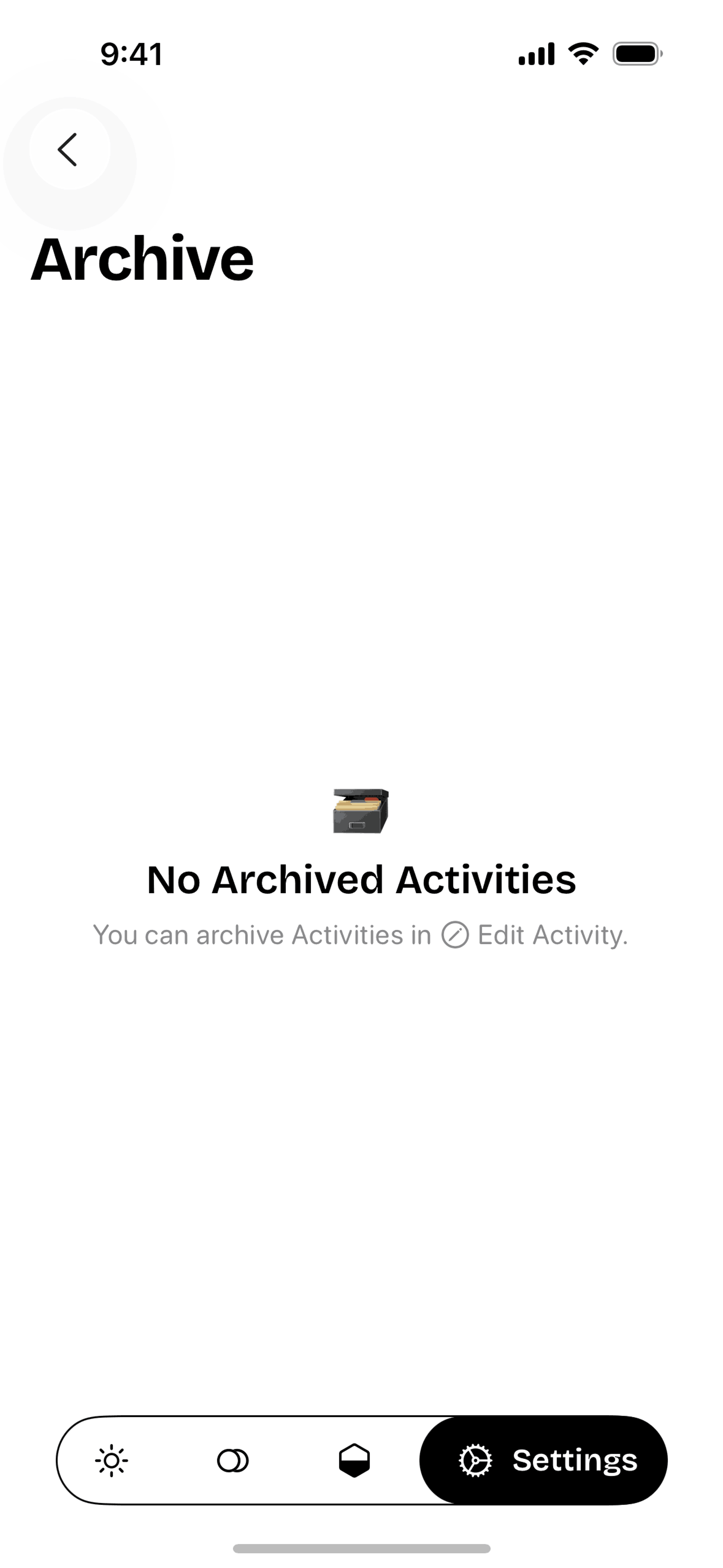 timespent iOS Productivity interface screenshot 18