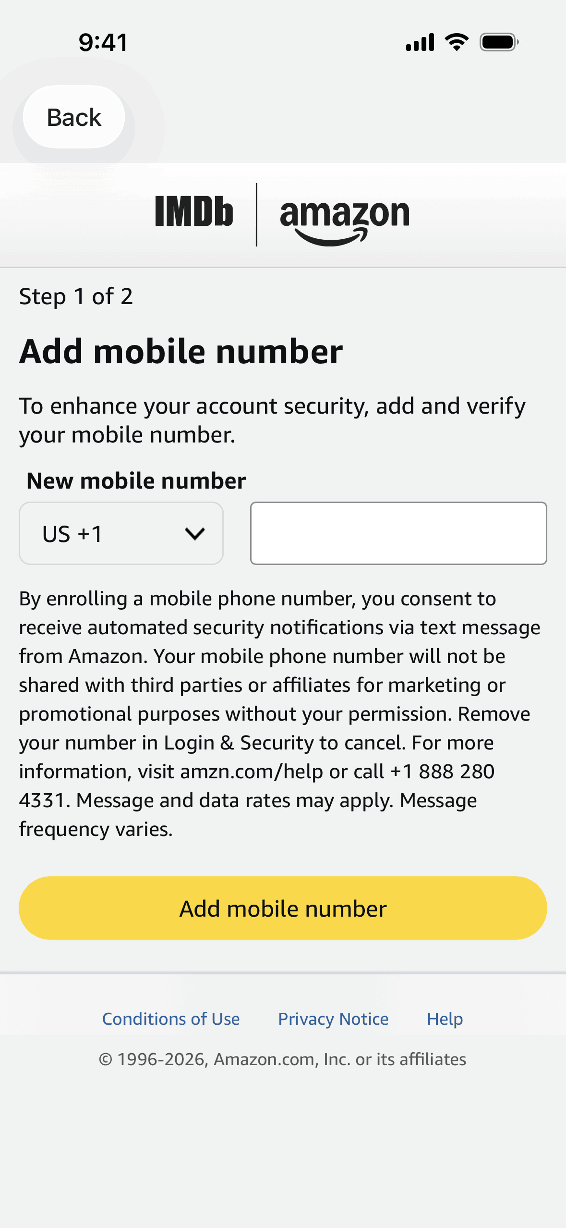 IMDb iOS Entertainment interface screenshot 16